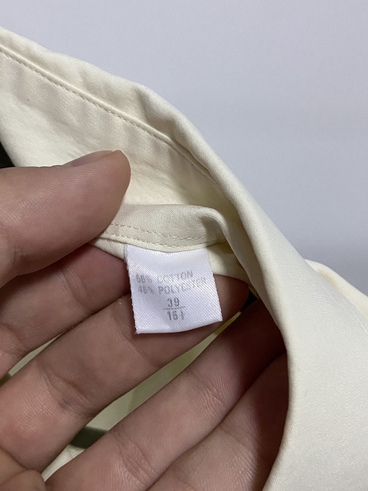 Vintage × Yves Saint Laurent Yves Saint Laurent Vintage Button Ups Luxury Small Logo YSL Size US L / EU 52-54 / 3 - 6 Thumbnail
