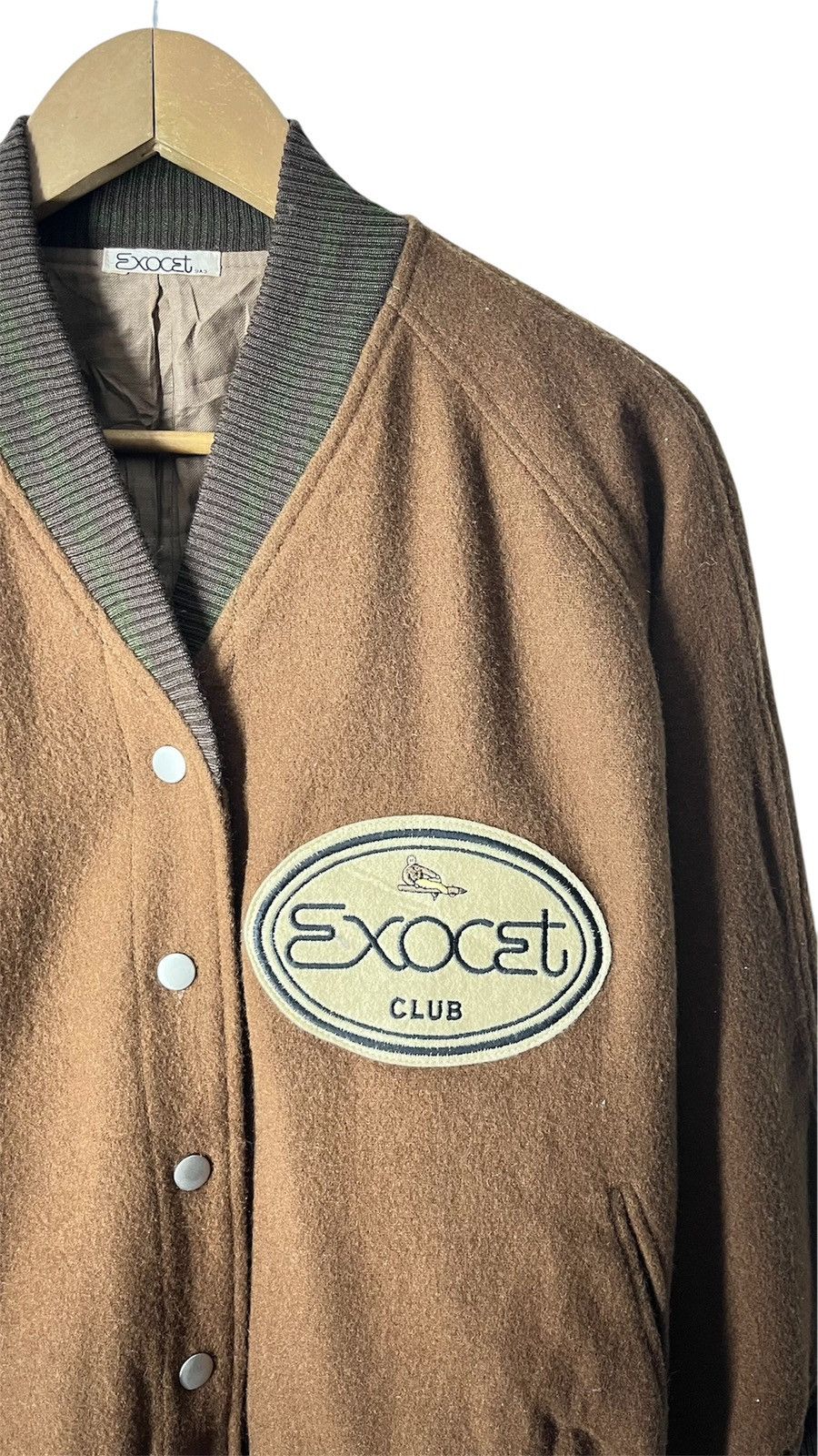Longchamp EXOCET CLUB PRODUCE BY LONGCHAMP WOOL VARSITY JACKET Size US M / EU 48-50 / 2 - 5 Thumbnail