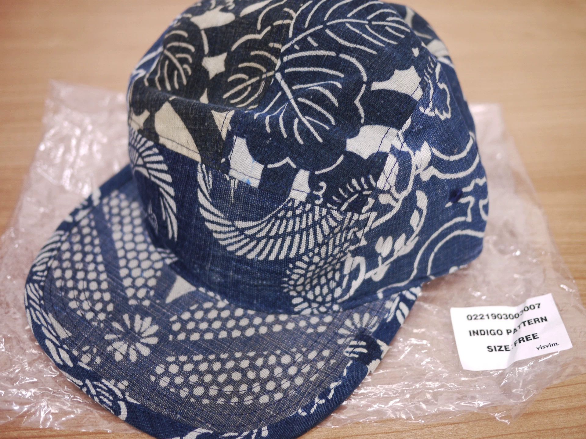 Visvim Visvim ICT Camp Cap Kofu Indigo Pattern F Size ONE SIZE - 2 Thumbnail