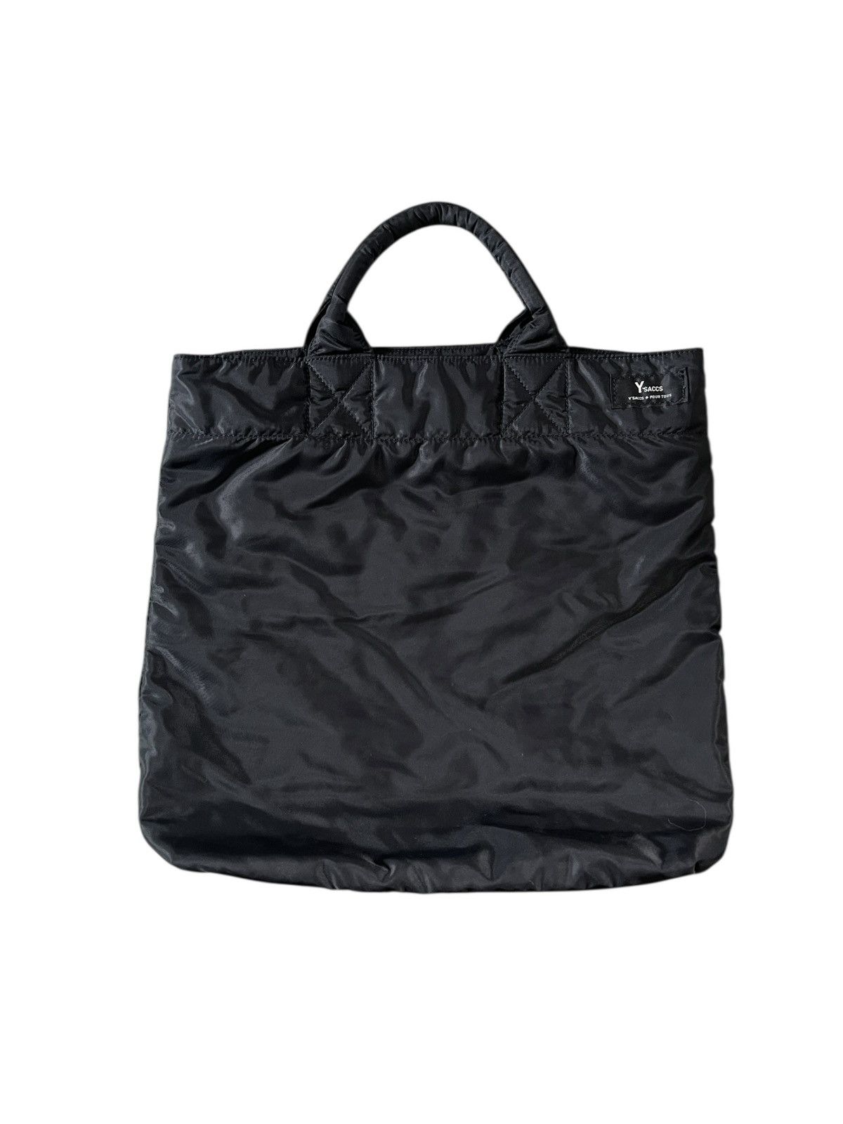Yohji Yamamoto Y’SACCS Bomber Nylon Tote Bag Size ONE SIZE - 6 Thumbnail