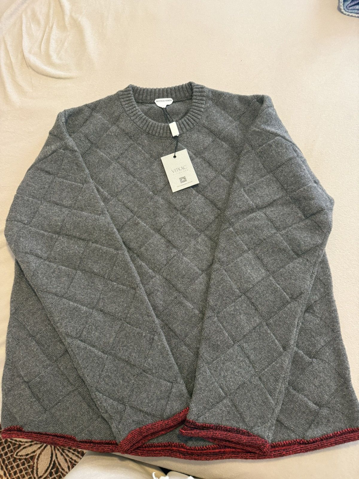 Bottega Veneta Bottega veneta Intrecciato wool sweater size medium Size US M / EU 48-50 / 2 - 2 Thumbnail