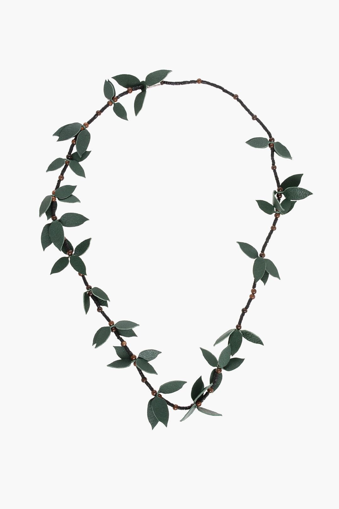Dsquared2 Beaded Necklace with Botanical Motif Size ONE SIZE - 1 Thumbnail