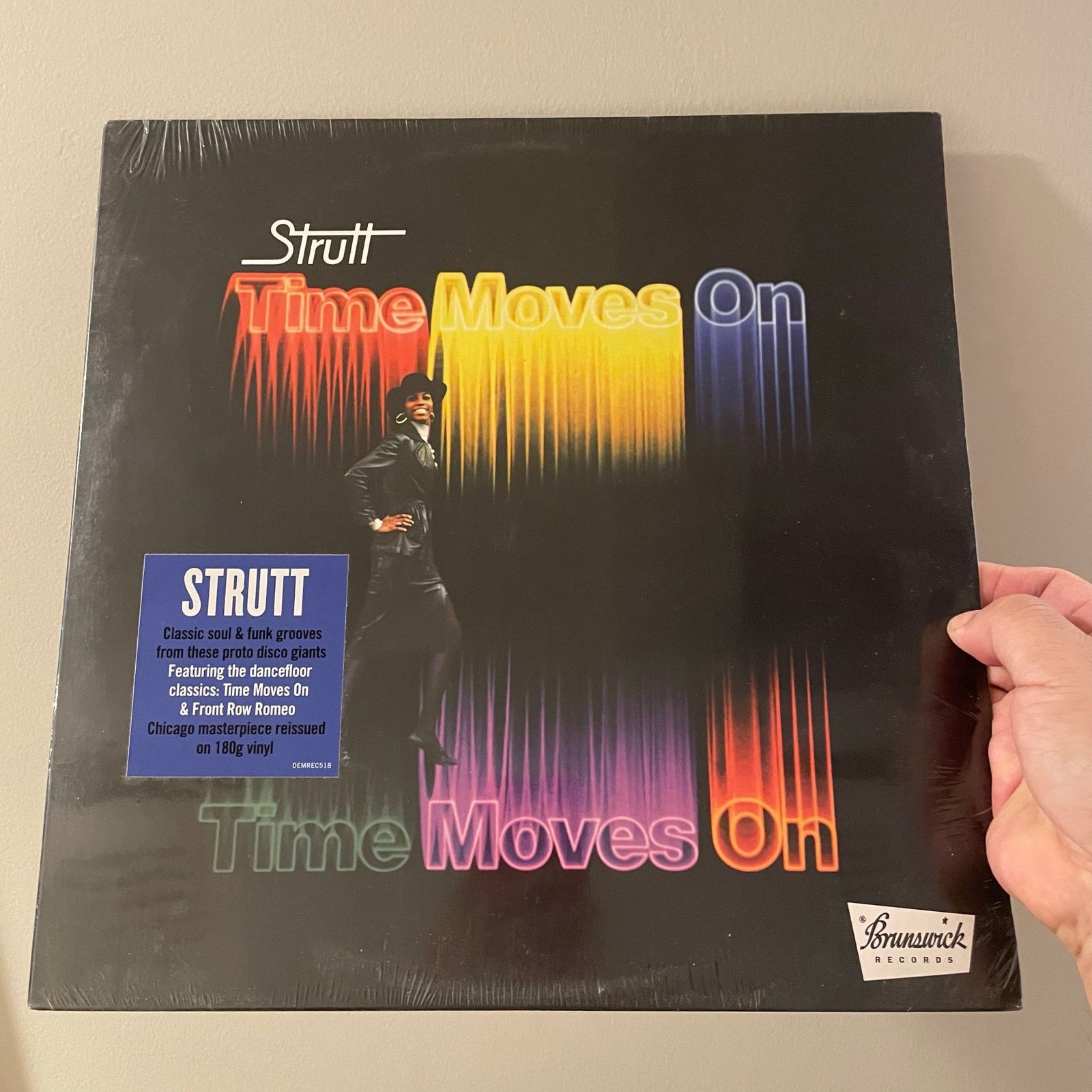 INTENTIONALLY BLANK Strutt - Time Moves On LP Sealed vinyl record soul funk rare Size ONE SIZE - 1 Thumbnail