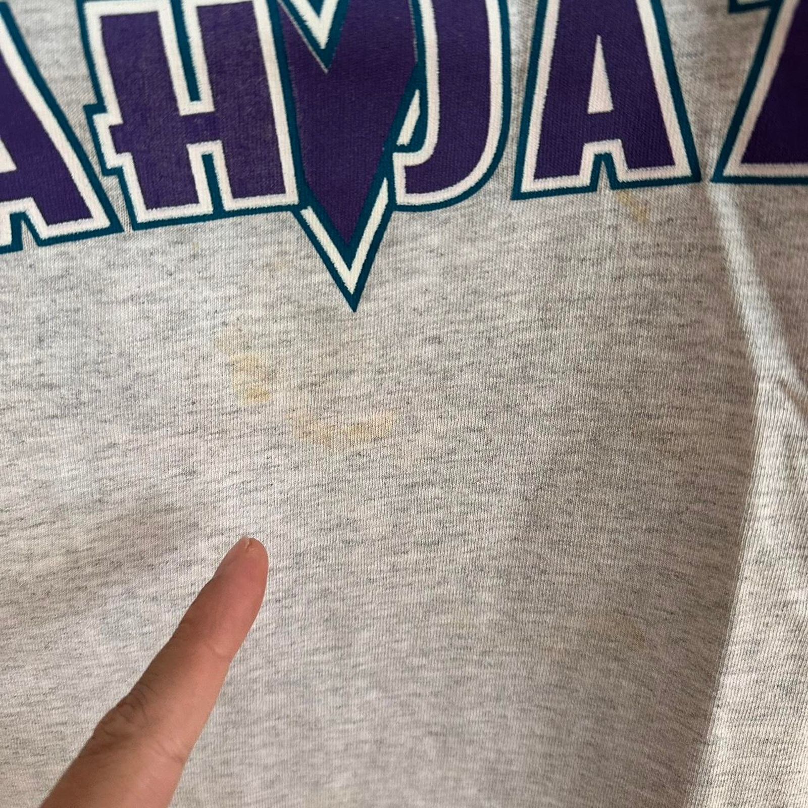 Logo 7 × Vintage Vintage 1998 Utah Jazz Shirt Size US L / EU 52-54 / 3 - 4 Thumbnail