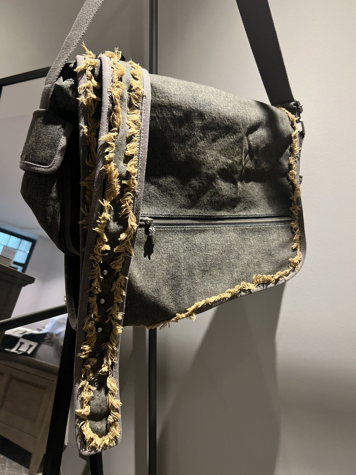 Heaven by marc jacobs × Marc Jacobs HEAVEN “DENIM MESSENGER” BAG | Grailed