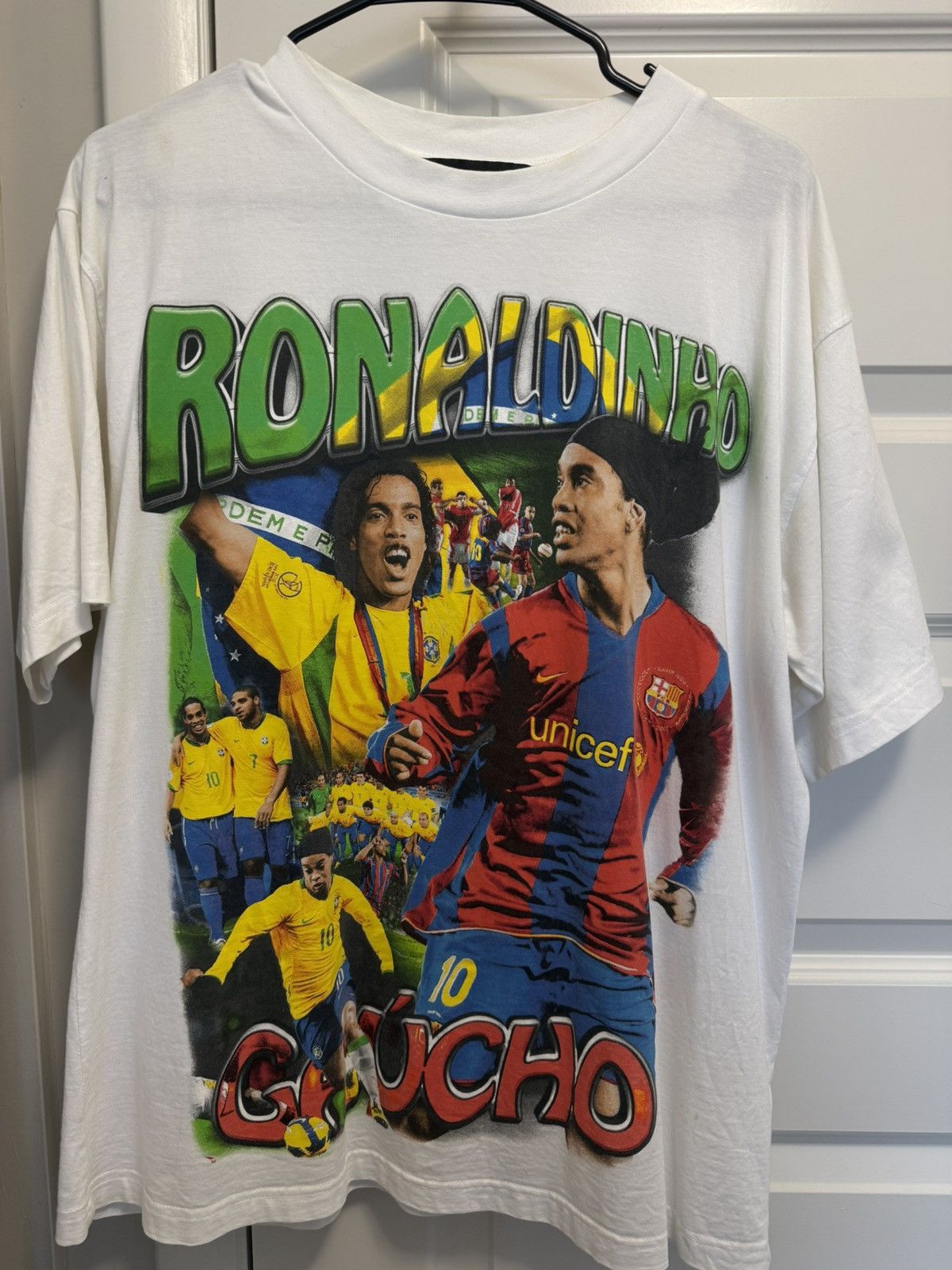 Marino Morwood Ronaldinho Brazil T-shirt Size US M / EU 48-50 / 2 - 1 Thumbnail