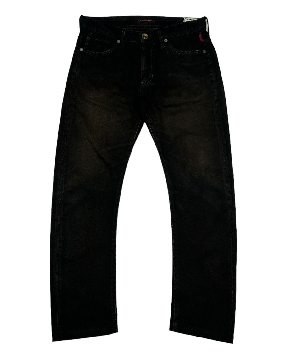 Hysteric Glamour BLUE WAY RUSTY FADED BLACK PANTS Size US 32 / EU 48 - 1 Thumbnail