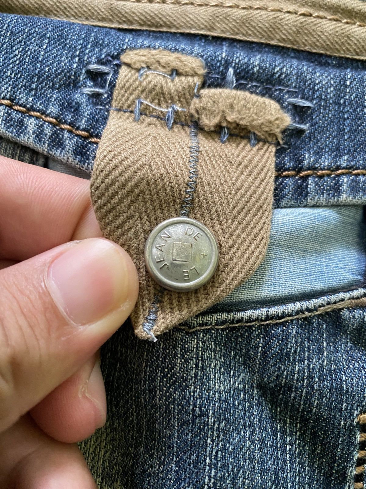 Designer × Marithe + Francois Girbaud Rare Marithe Francois Girbaud Lock Zipper Distressed Denim Size US 29 - 12 Thumbnail