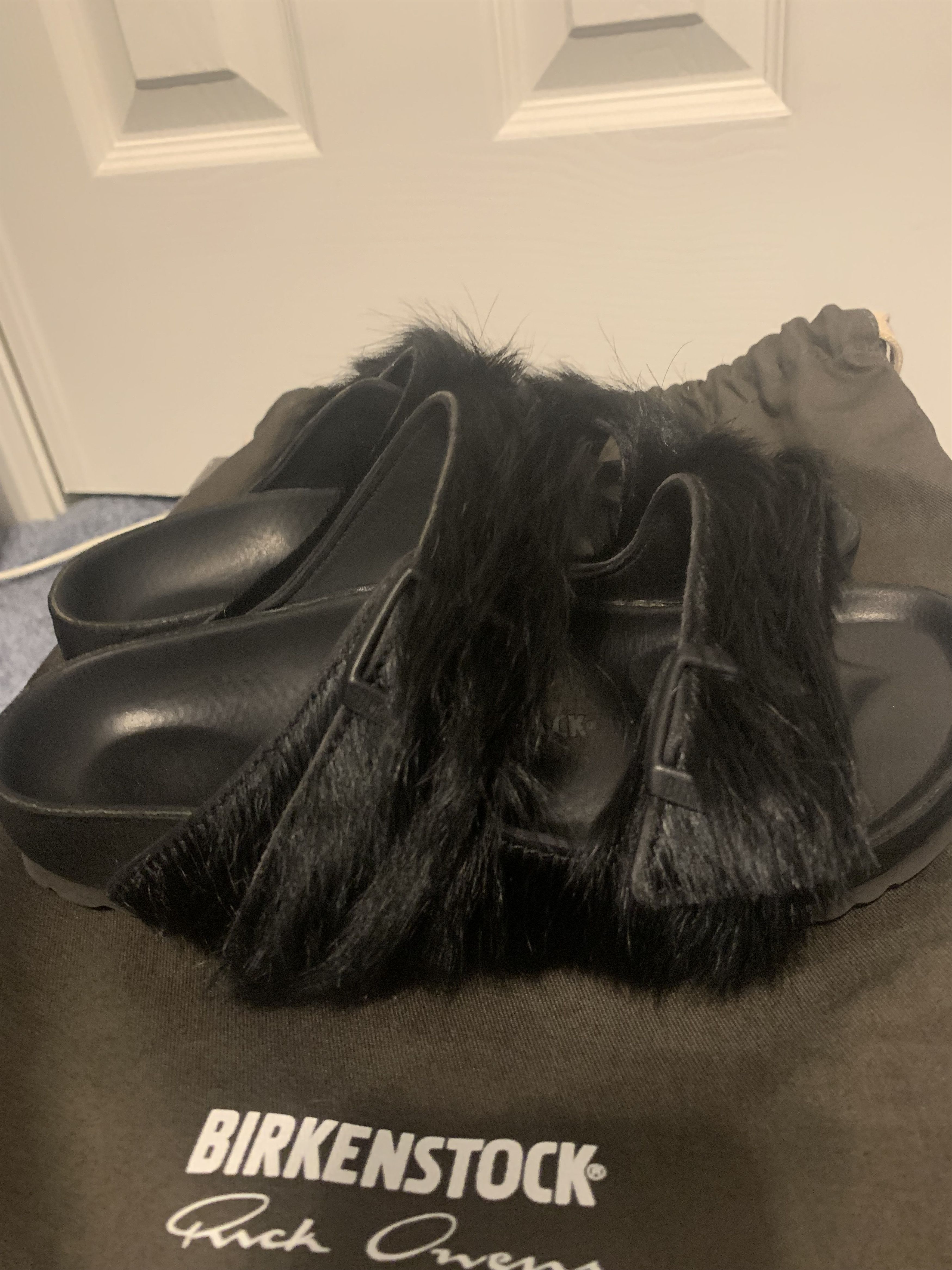 Birkenstock × Rick Owens Rick Owens Pony Hair Birkenstock Size US 6 / IT 36 - 4 Thumbnail