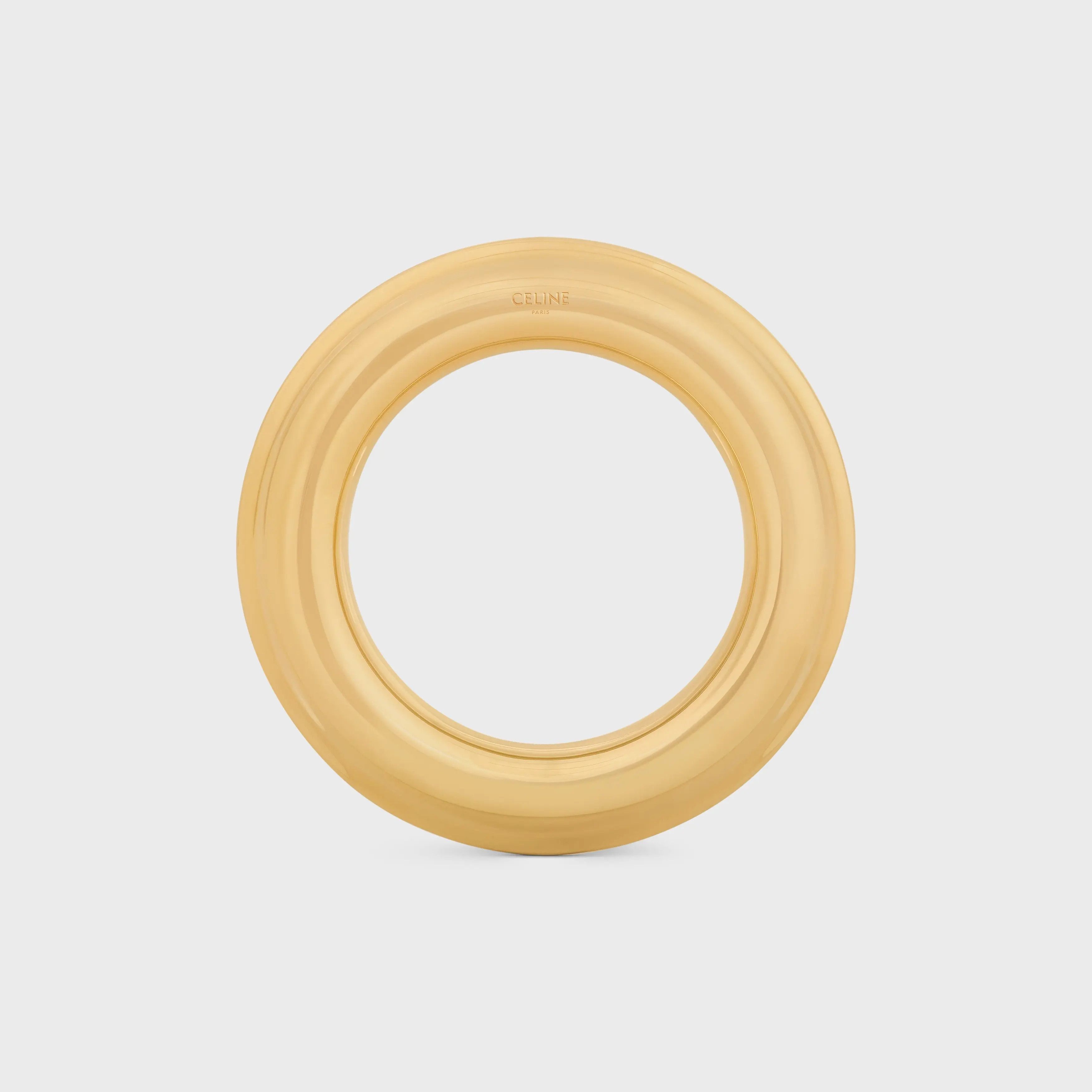 Celine o1loc1c0226 Size :OS/Celine Bangle Aluminium in Golden Size ONE SIZE - 1 Thumbnail