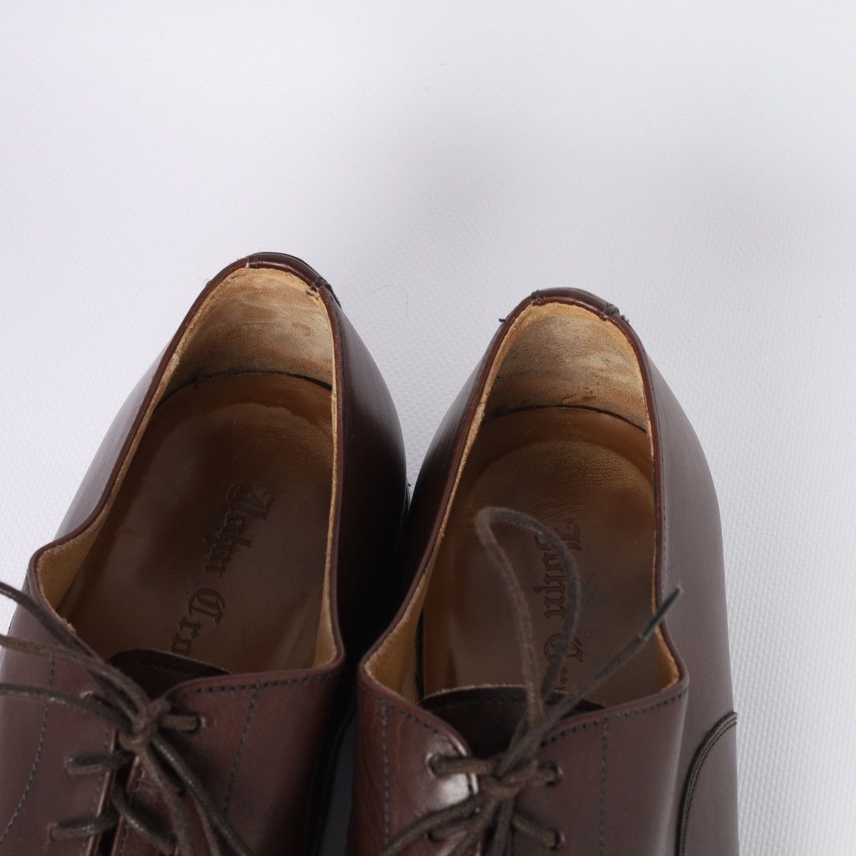 Other John Crocket Goodyear Welted Brown Leather Shoes Oxford Size US 10 / EU 43 - 3 Thumbnail