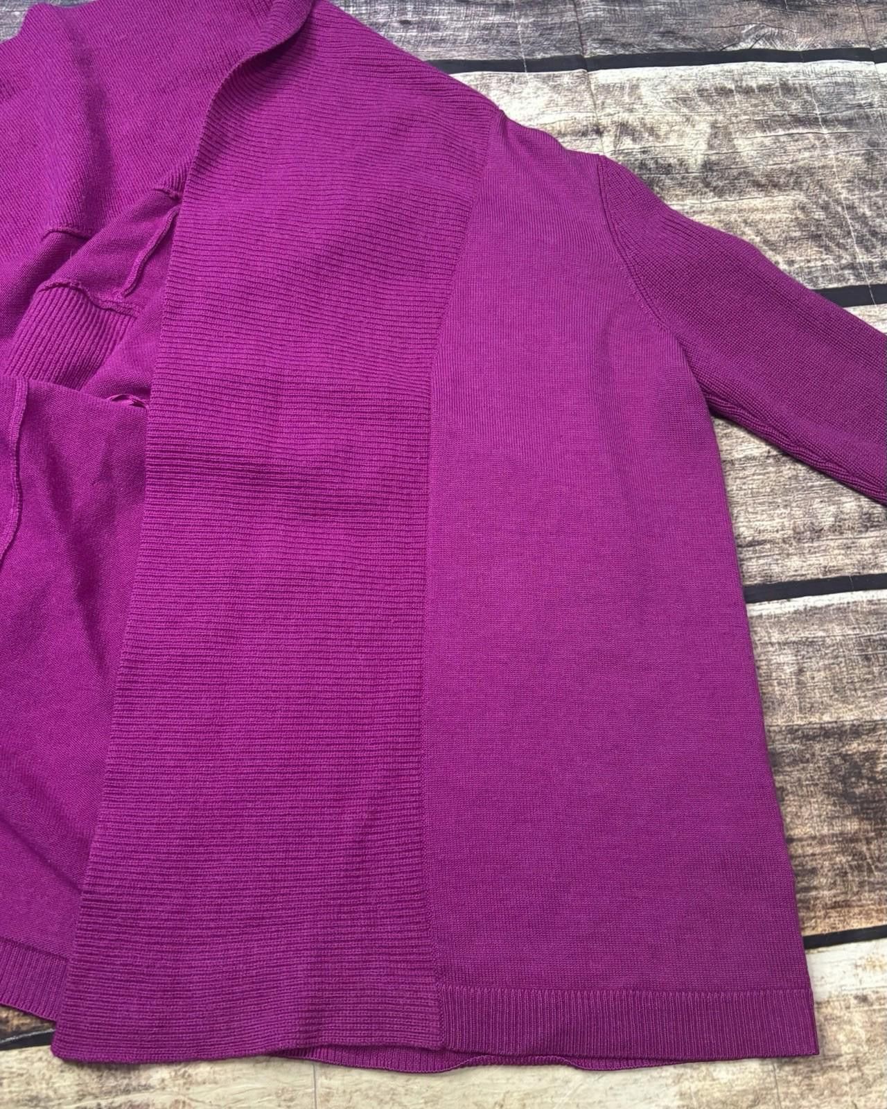 Lauren Ralph Lauren Lauren Ralph Lauren Cardigan Sweater Merino Wool Shawl Size XL / US 12-14 / IT 48-50 - 4 Thumbnail