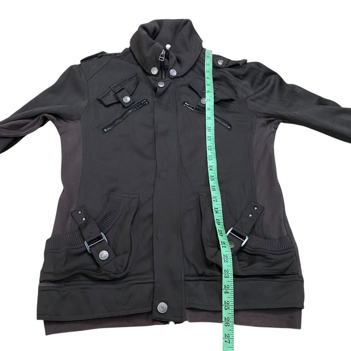 In The Attic In The Attic Distressed Style Punk Zipper/Button Jacket Size US L / EU 52-54 / 3 - 16 Thumbnail