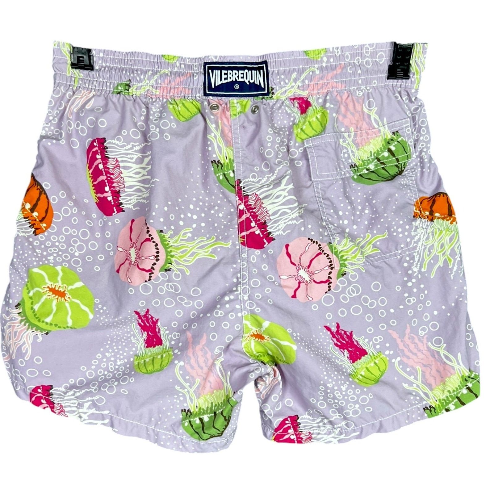 Vilebrequin Jellyfish Light Purple Swim Trunks XL $350Retail