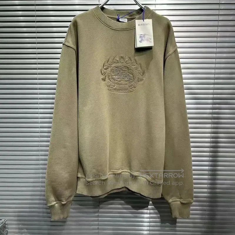 Burberry Burberry Black Cotton Sweatshirt for Men. Size US M / EU 48-50 / 2 - 1 Thumbnail