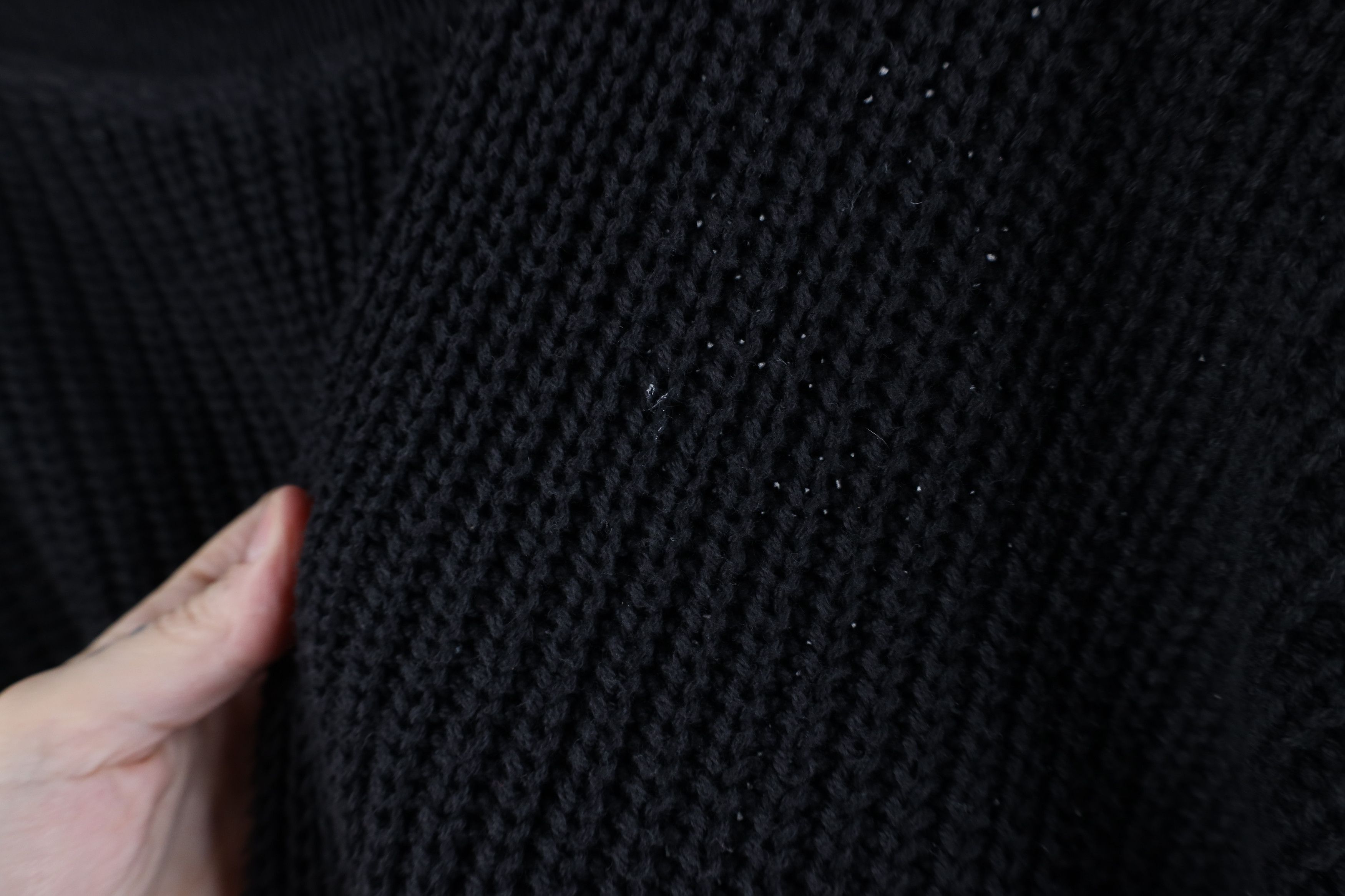Vintage Vintage 90s Streetwear Marled Chunky Ribbed Knit Sweater Size 3XL / US 20-22 - 6 Thumbnail