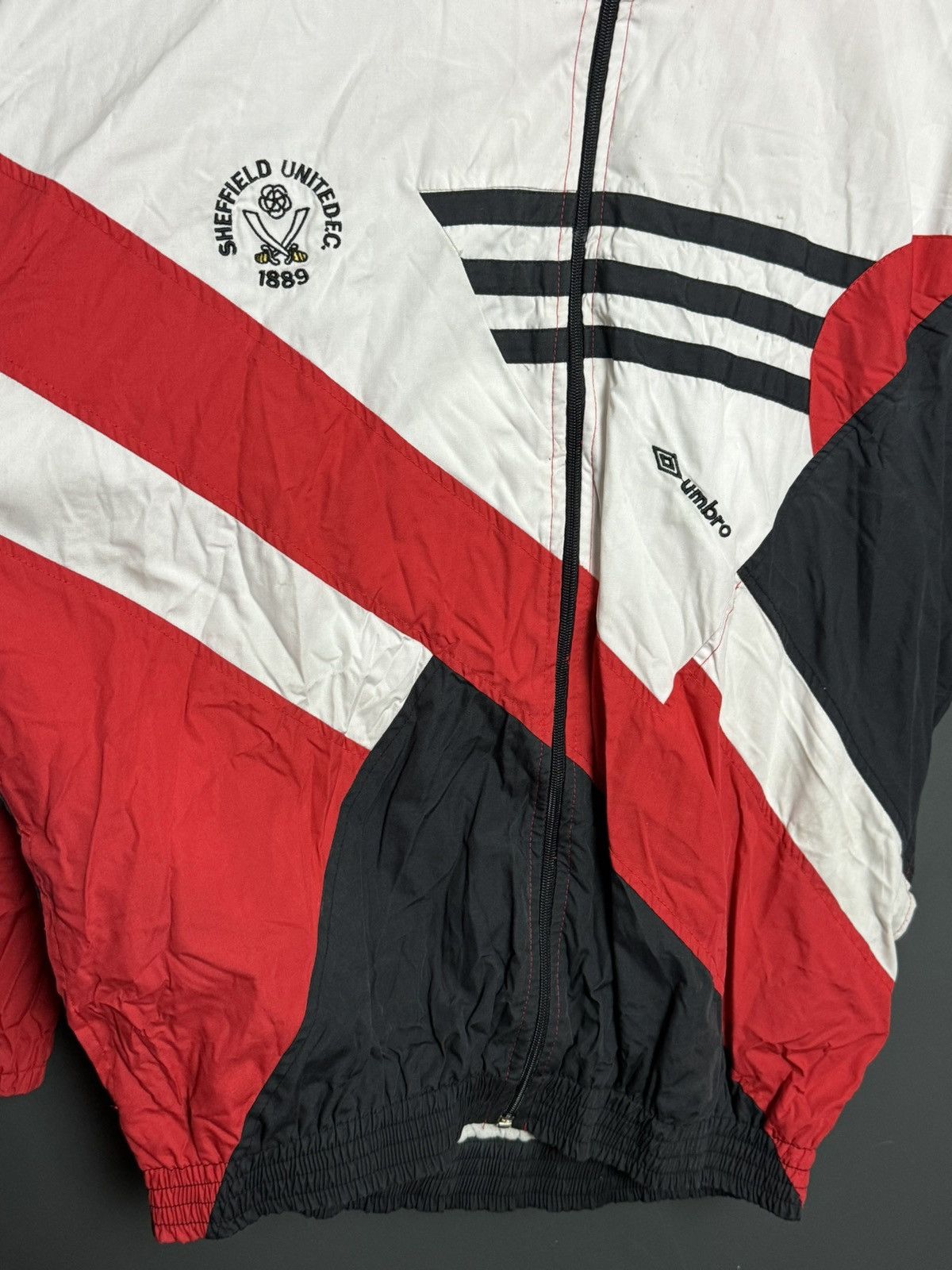 Umbro Sheffield United Training Football Jacket Size US L / EU 52-54 / 3 - 3 Thumbnail