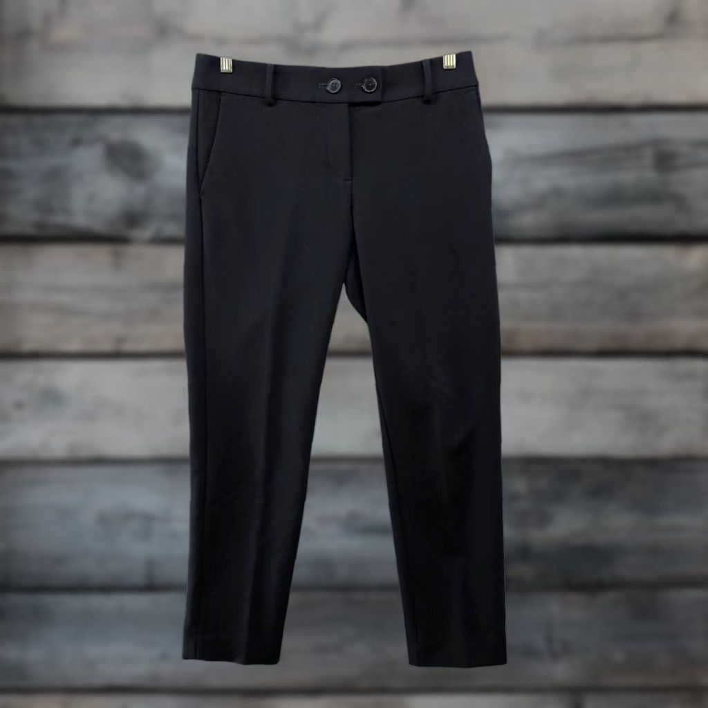 Loft Loft Slim Pencil Pant Womens Size 4 Navy Blue Dress Pant Ankle Mid Rise Size 27" / US 4 / IT 40 - 1 Thumbnail