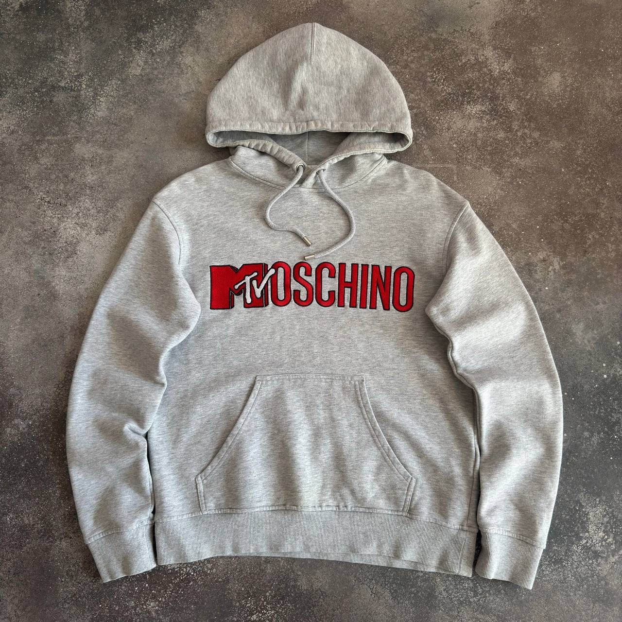 Love Moschino × Moschino Moschino MTV Y2K Hooded Sweatshirt Size XS / US 0-2 / IT 36-38 - 2 Thumbnail