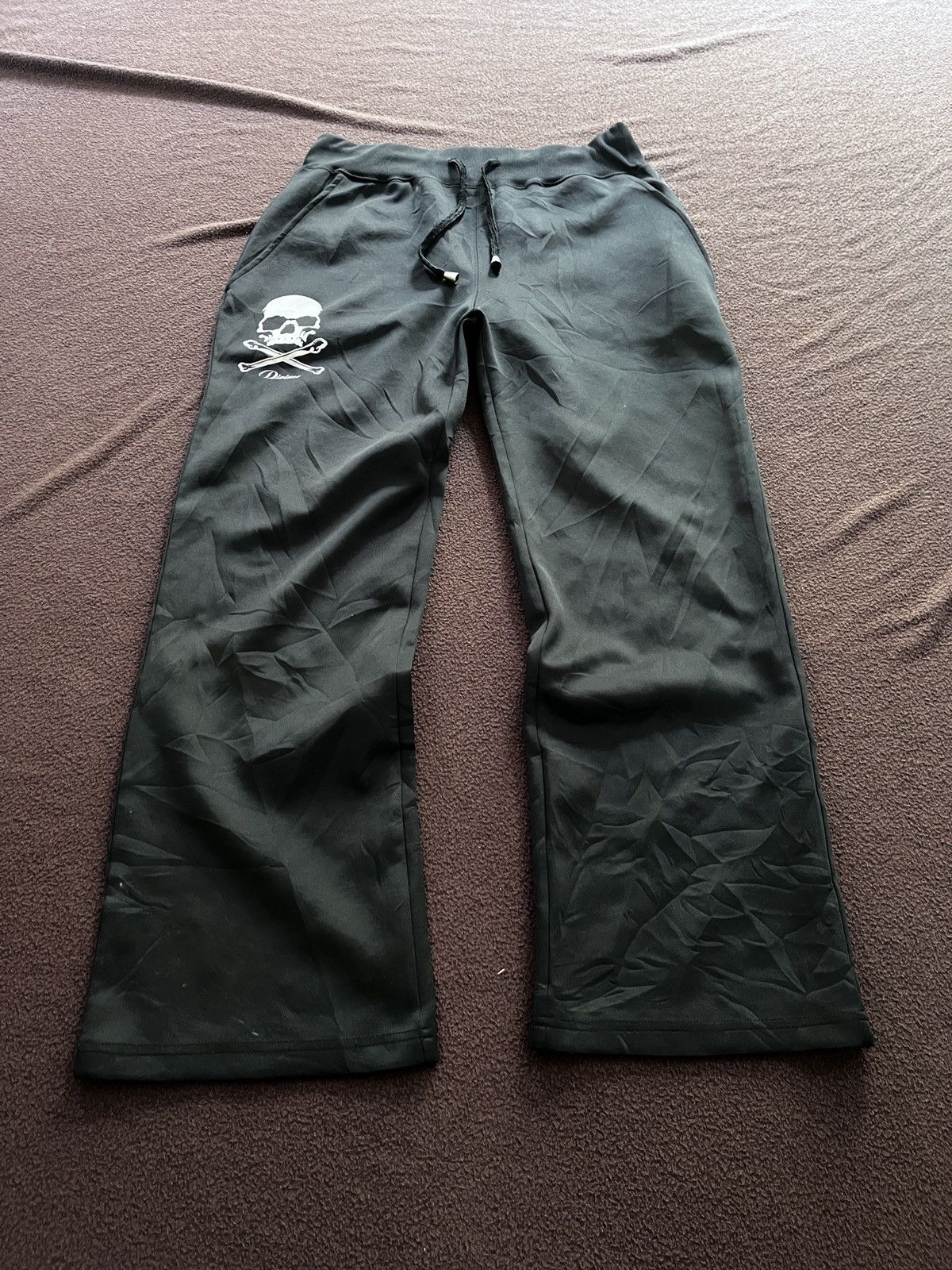 Japanese Brand Japanese Diviner Sweatpants Skulls lgb Size US 33 - 3 Thumbnail