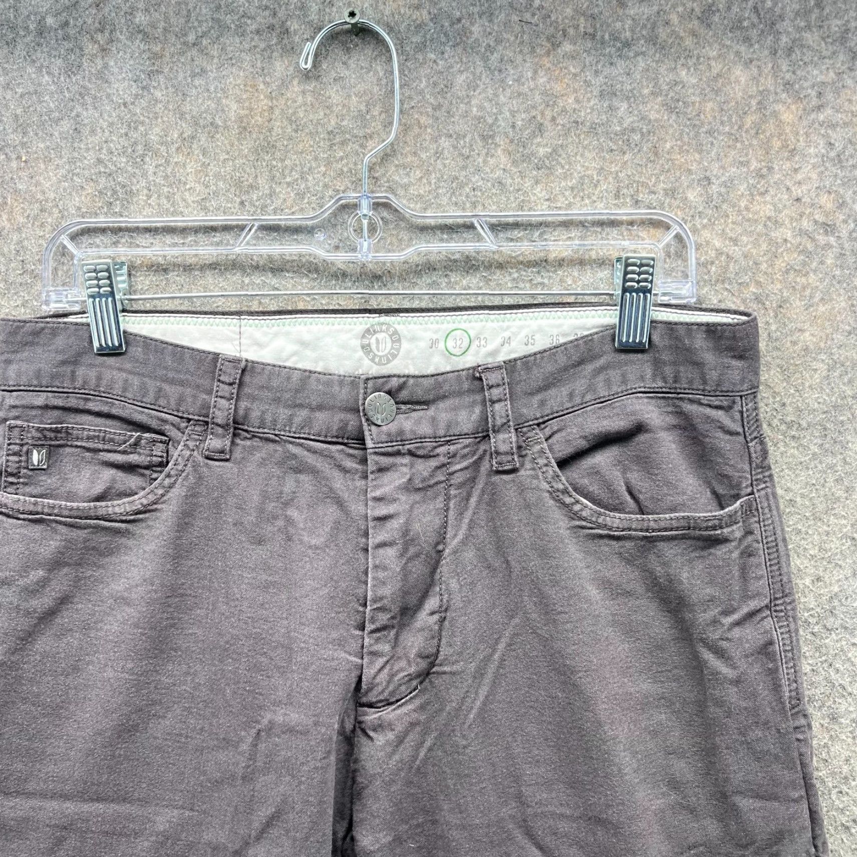 Denime Linksoul Jeans Mens 32 Grey Denim Straight Stretch Classic EUC Pants 5-Pocket Vintage Size US 32 / EU 48 - 7 Thumbnail