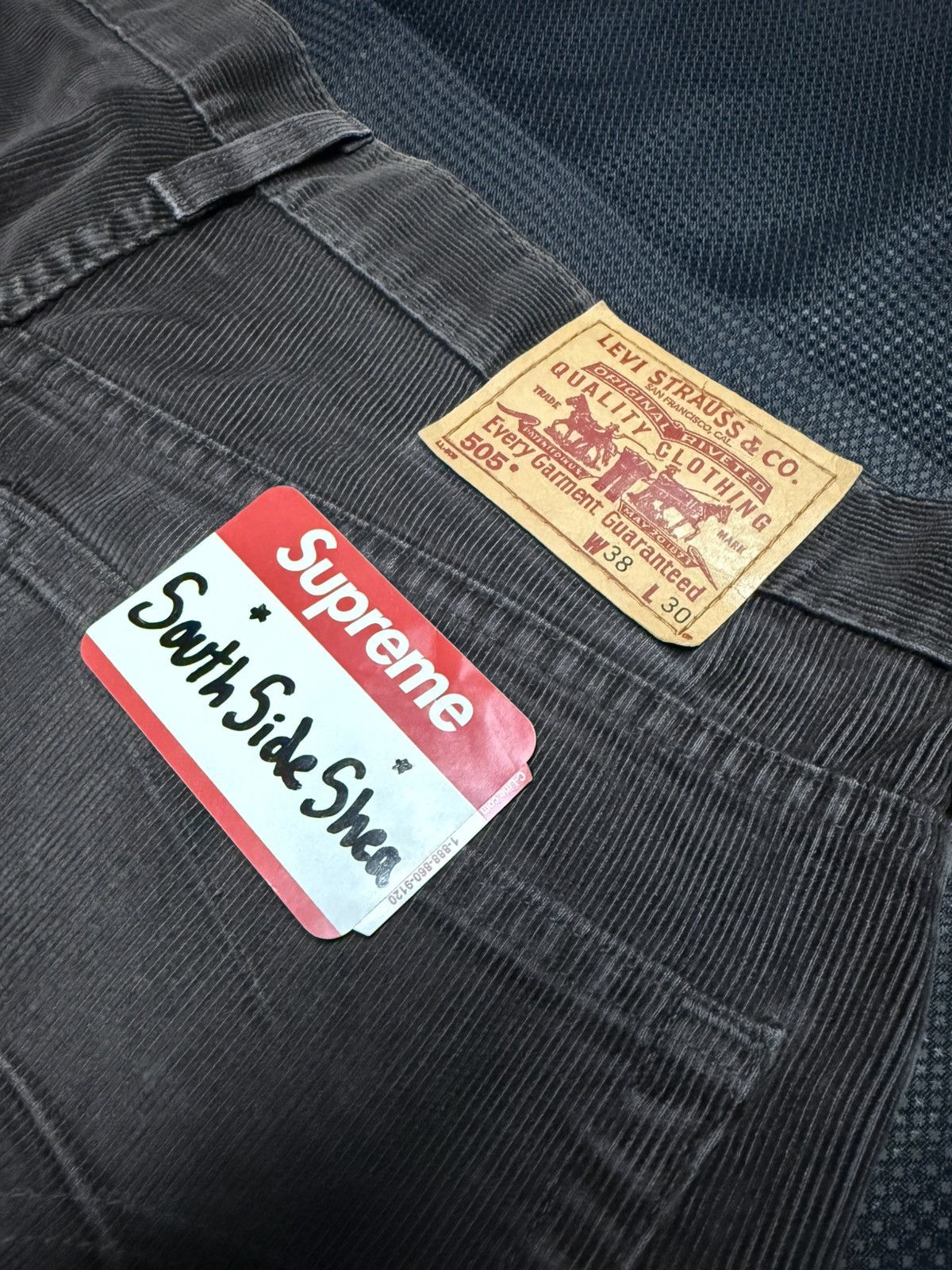 Levi's 505 Corduroy Pants Size US 36 / EU 52 - 4 Thumbnail