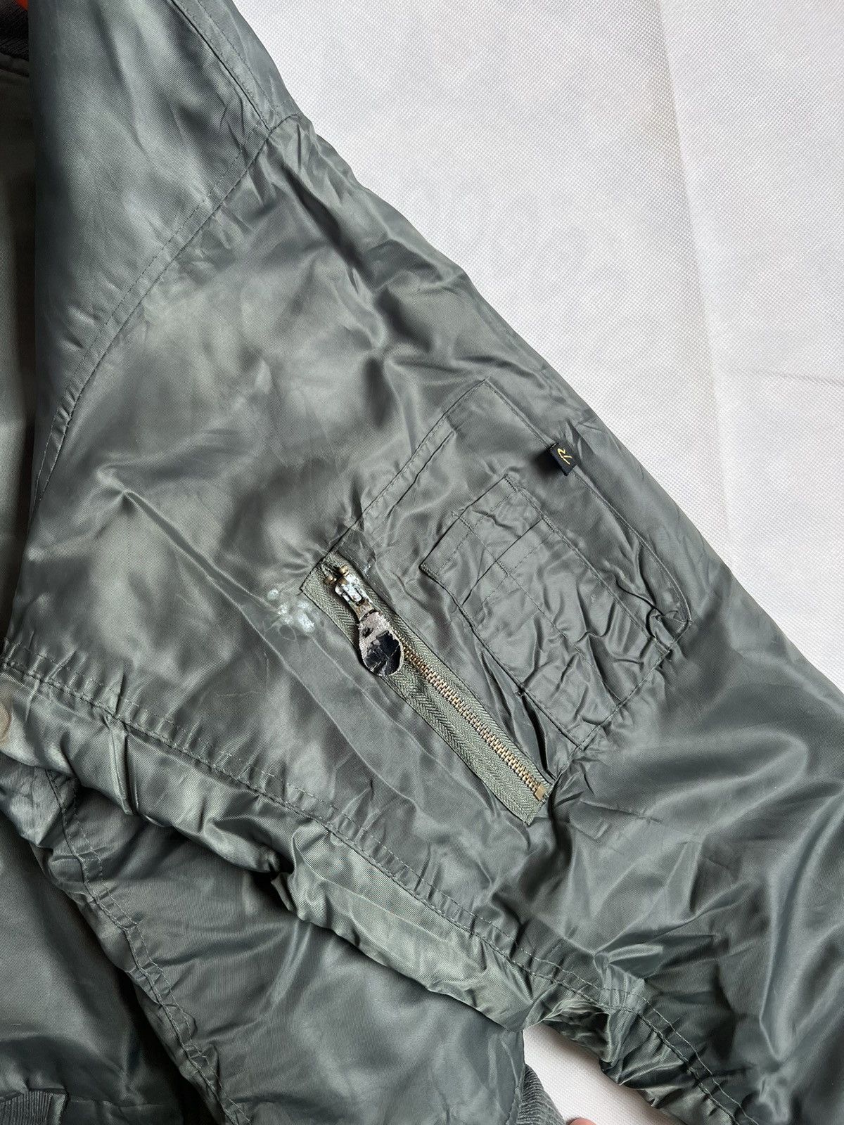 Japanese Brand Vintage Bomber Jacket Ma-1 Flyers Intermediate Size US L / EU 52-54 / 3 - 9 Thumbnail