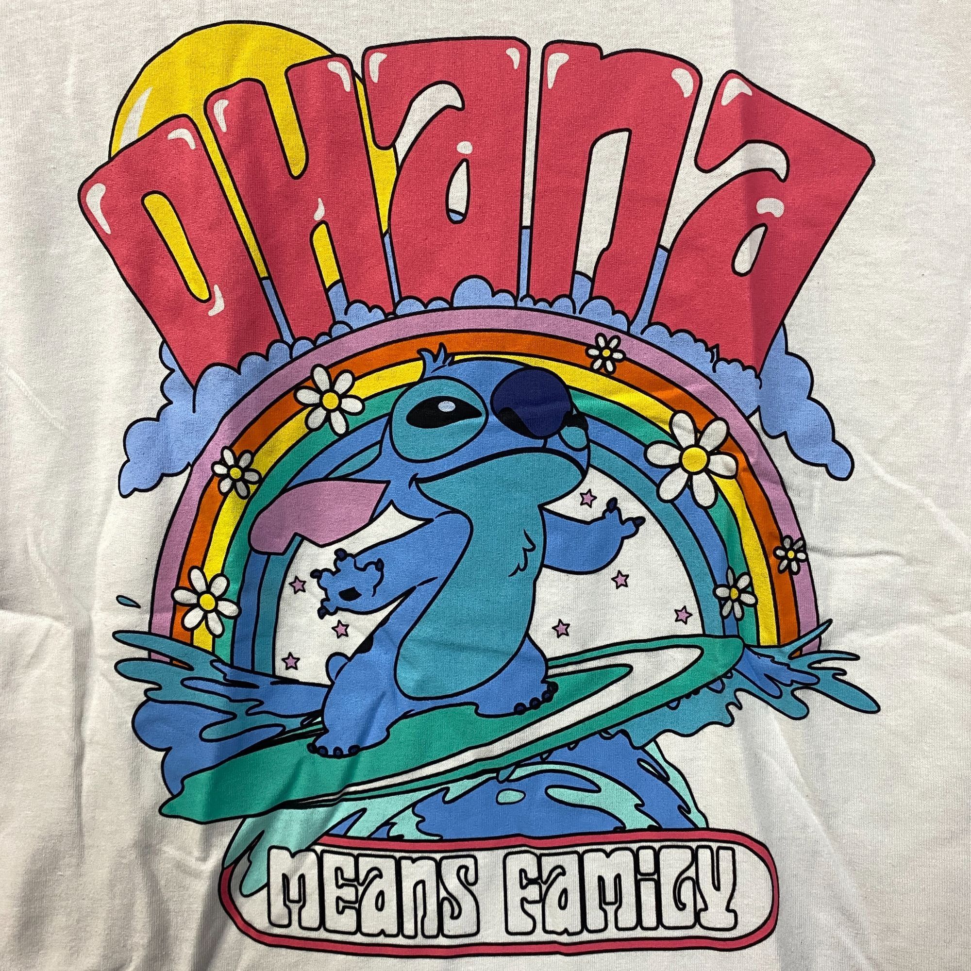 Disney Lilo & Stitch Disney Movie Stitch Ohana Means Family T-Shirt Size US S / EU 44-46 / 1 - 2 Thumbnail