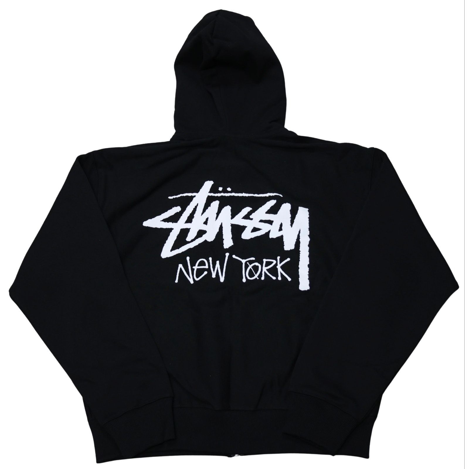Stussy Stussy New York Exclusive Zip Up Hoodie Black | Grailed