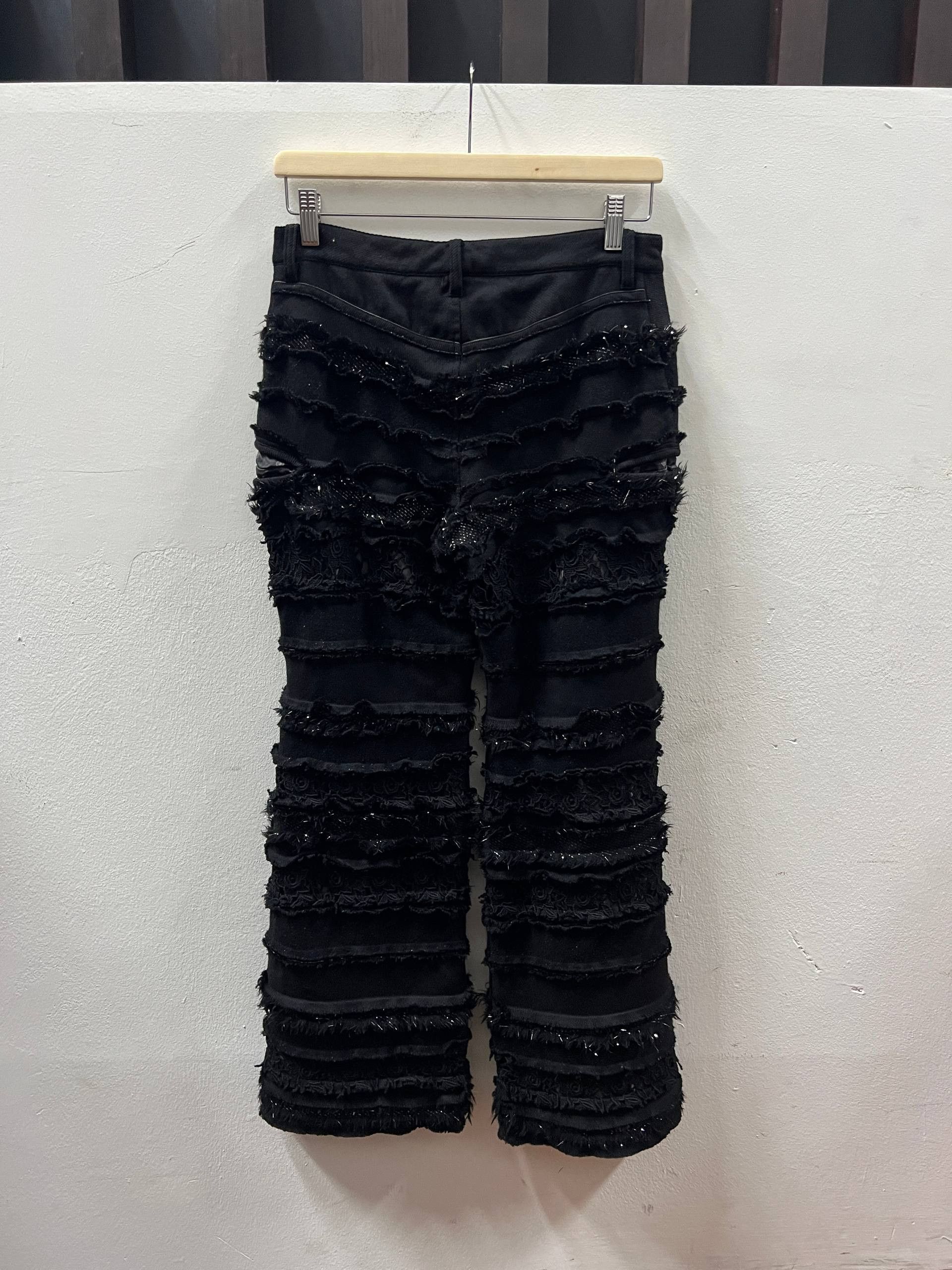 Issey Miyake HaaT by Issey Miyake Patchwork Hagi Pants Size US 30 / EU 46 - 2 Thumbnail