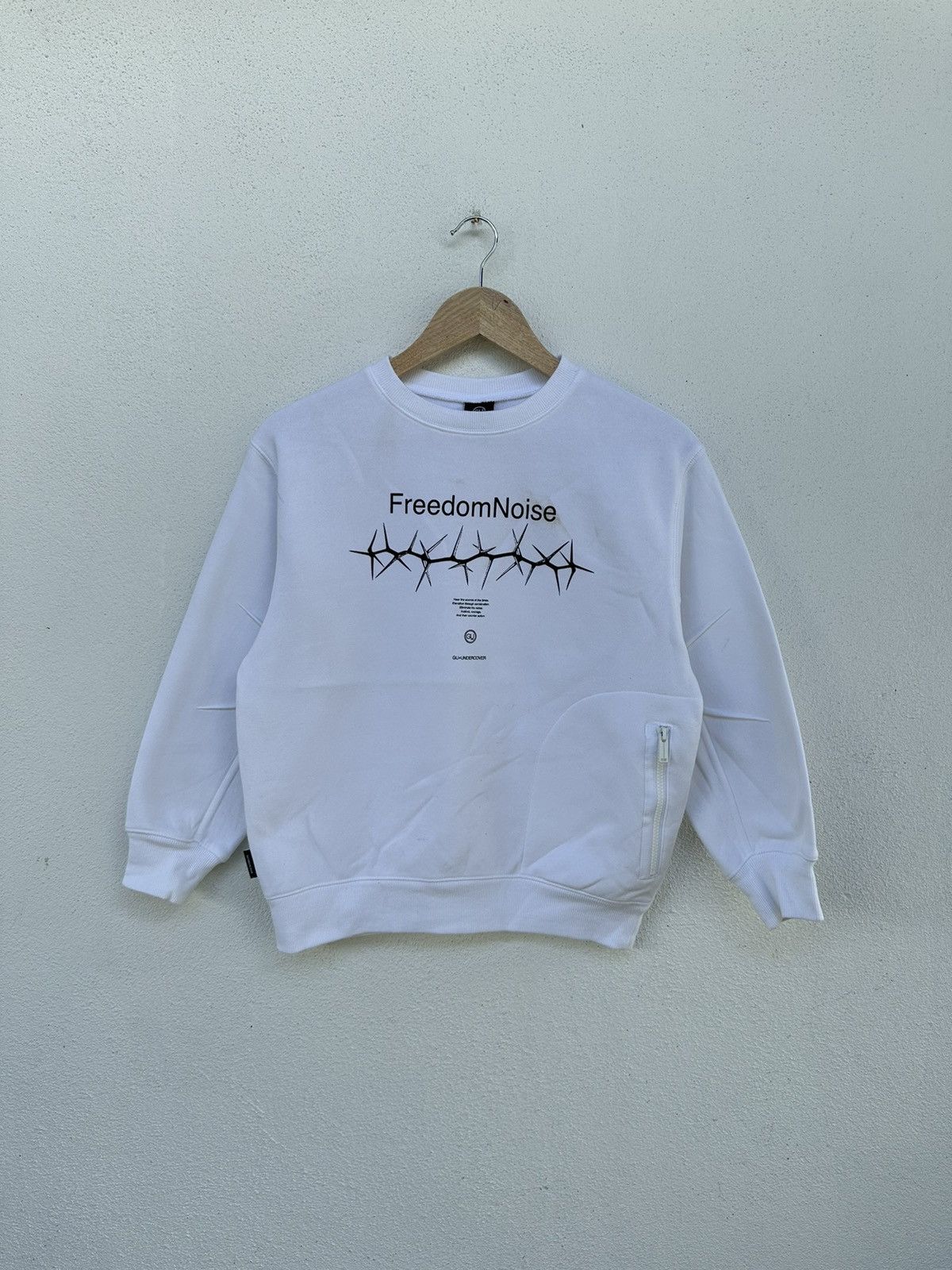 GU Gu X Undercover FreedomNoise Sweatshirt Size US M / EU 48-50 / 2 - 1 Thumbnail