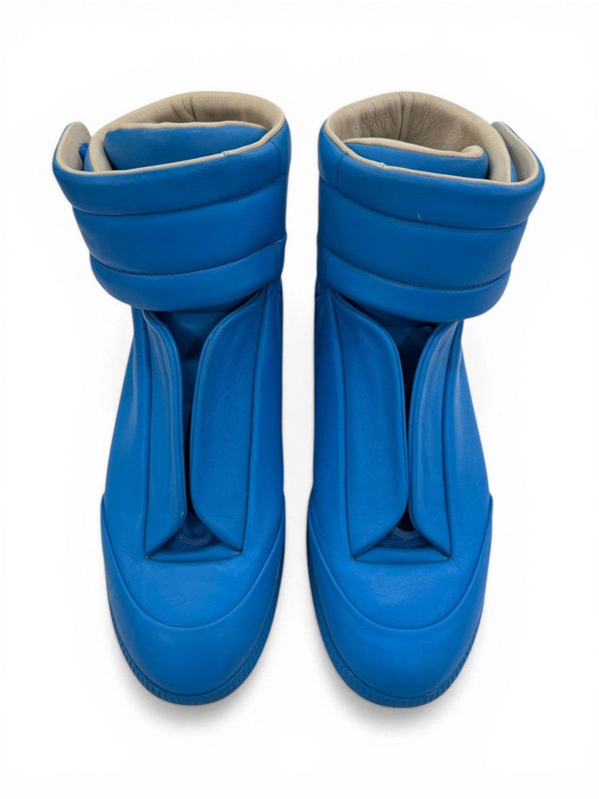 Maison Margiela Margiela Future High Top Sneakers Blue Size US 10 / EU 43 - 3 Thumbnail