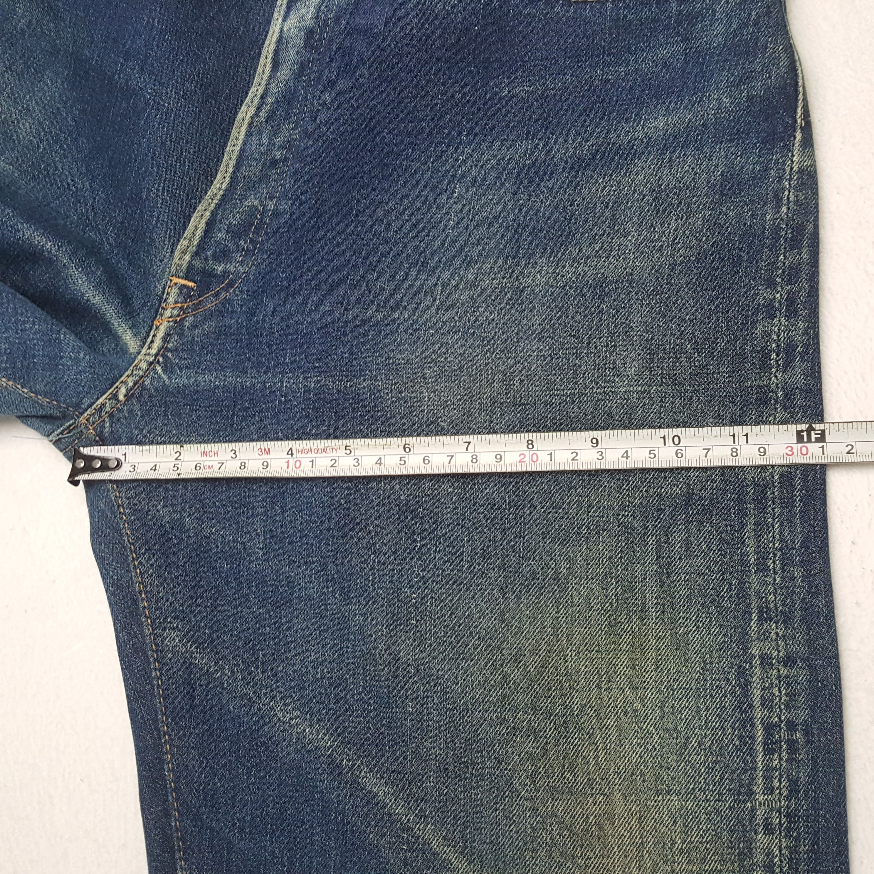 Hysteric Glamour HYSTERIC GLAMOUR Japanese Brand Streetwear Custom Art Jeans Size US 32 / EU 48 - 9 Thumbnail