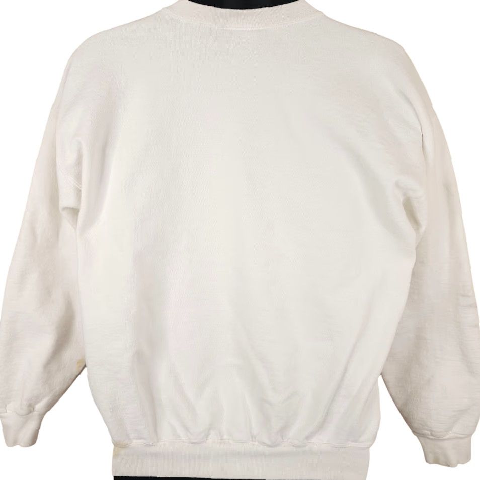 Vintage Bellagio Sweatshirt Mens Large White Las Vegas Casino Travel Destination Size US L / EU 52-54 / 3 - 6 Thumbnail
