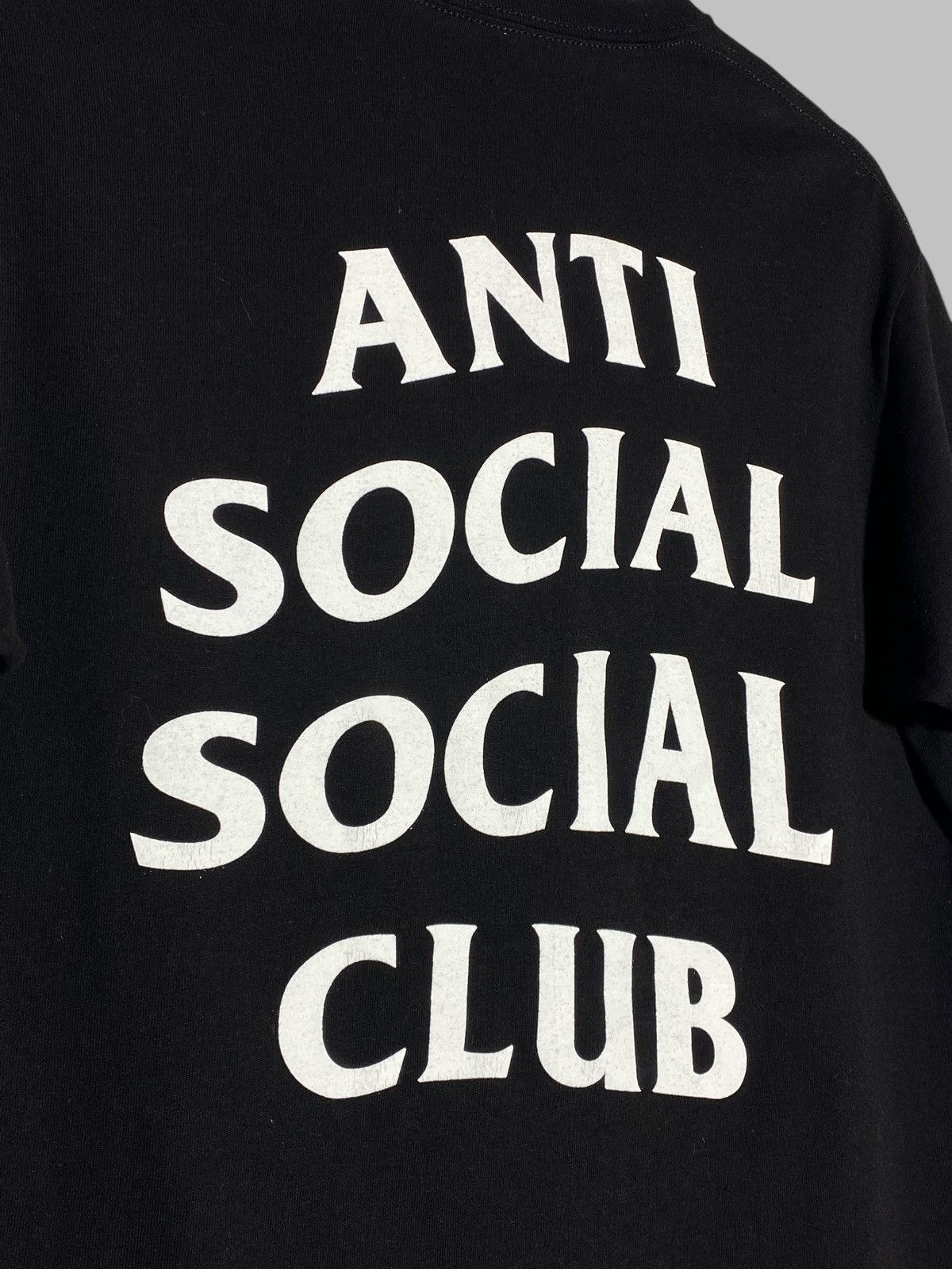 Anti Social Social Club 🔥 ASSC ANTI SOCIAL SOCIAL CLUB BLACK TEE RARE USA MADE Size US M / EU 48-50 / 2 - 5 Thumbnail