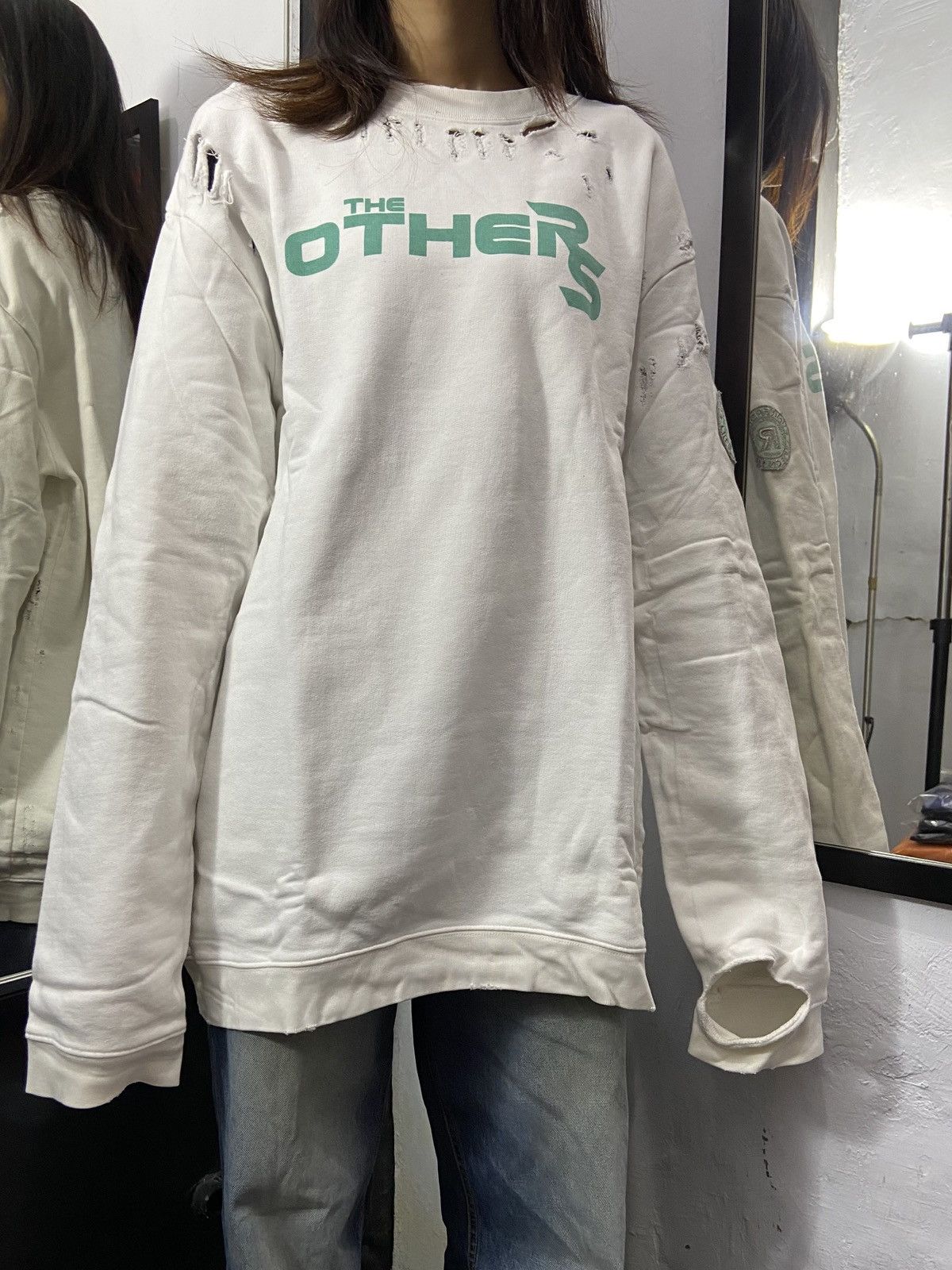 Raf Simons Raf Simons The Others Distressed FW20/21 Sweatshirt Size US XL / EU 56 / 4 - 21 Thumbnail