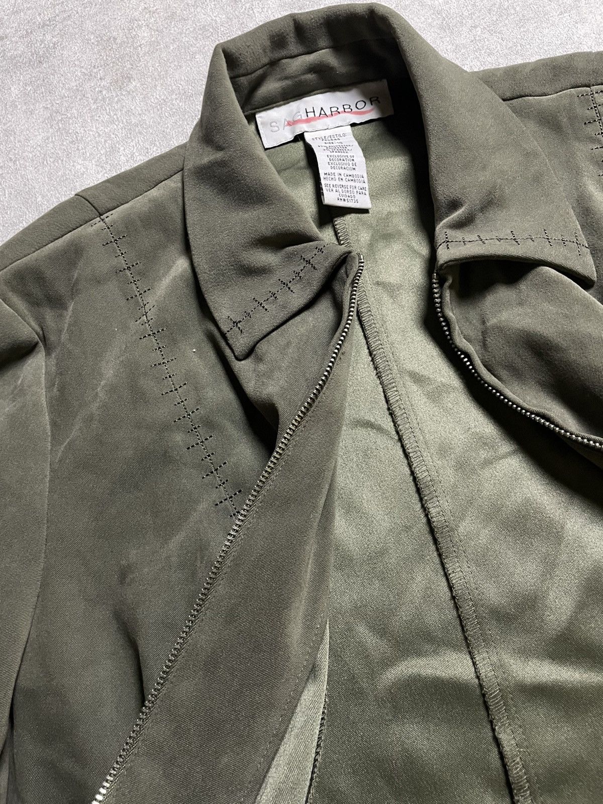 If Six Was Nine Skull 14th Addiction Linen Blazer — Raw Edge Cut Size US M / EU 48-50 / 2 - 8 Thumbnail
