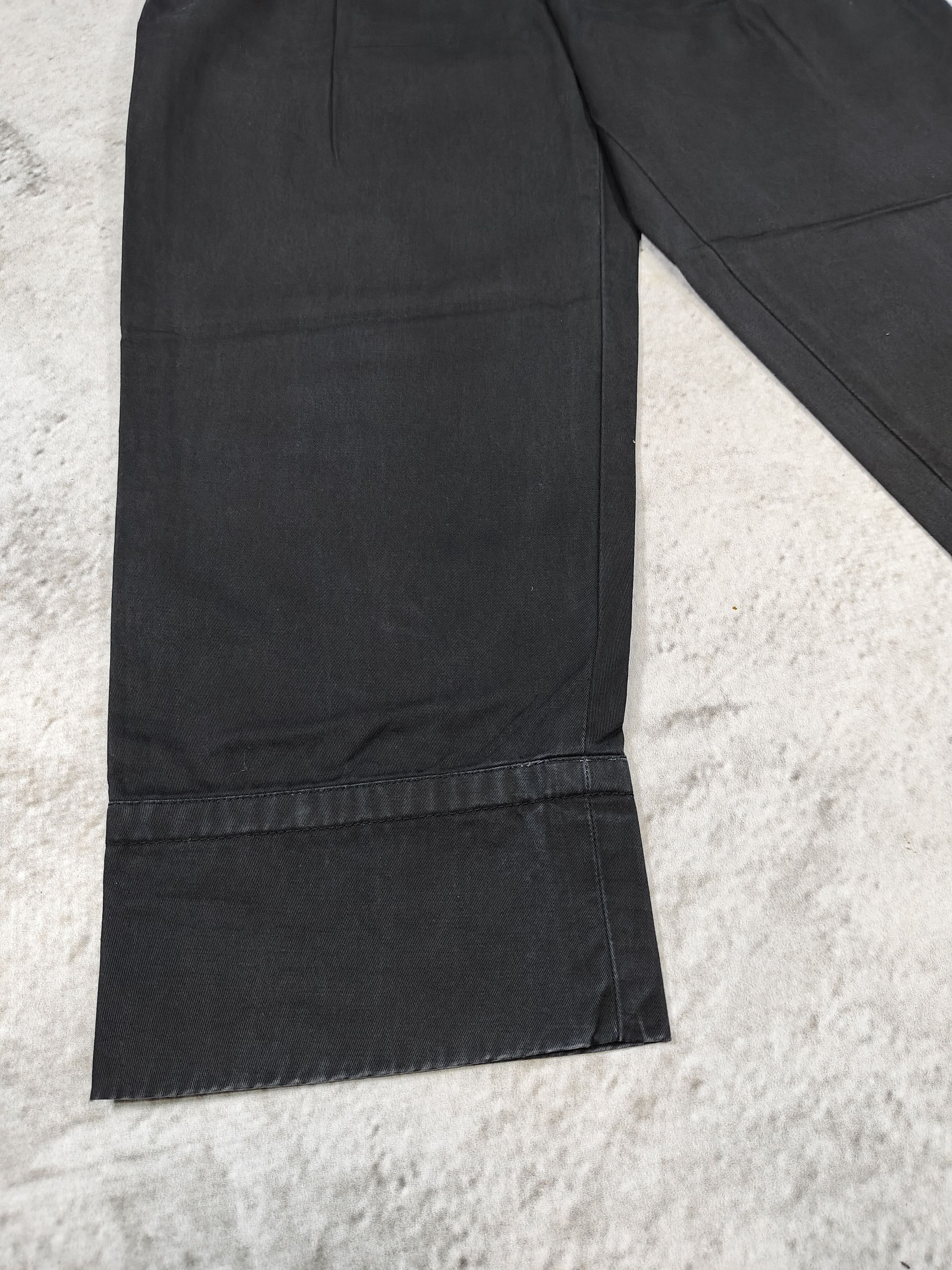 Dries Van Noten 2000s Dries Van Noten- Artisan Belgian Cropped Trousers Size 28" / US 6 / IT 42 - 3 Thumbnail