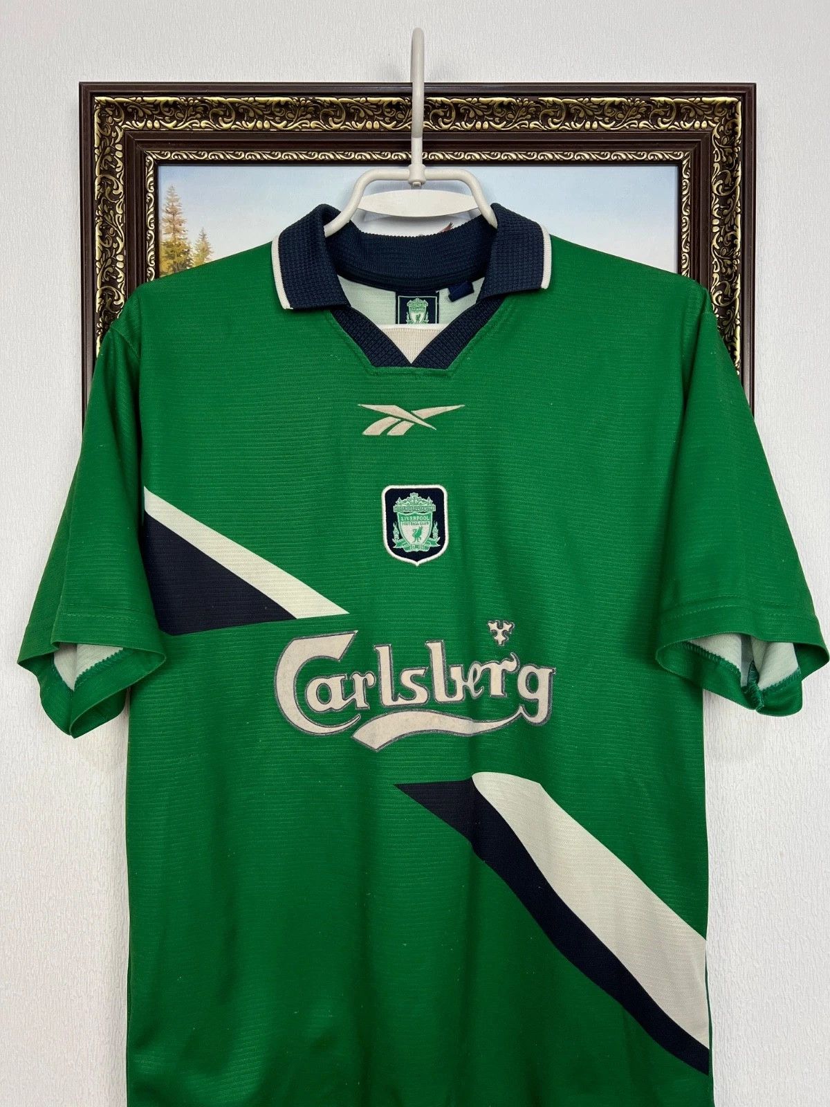 Reebok Liverpool football shirt Soccer Reebok Jersey #1 Trikot Size US XXS / EU 40 - 2 Thumbnail