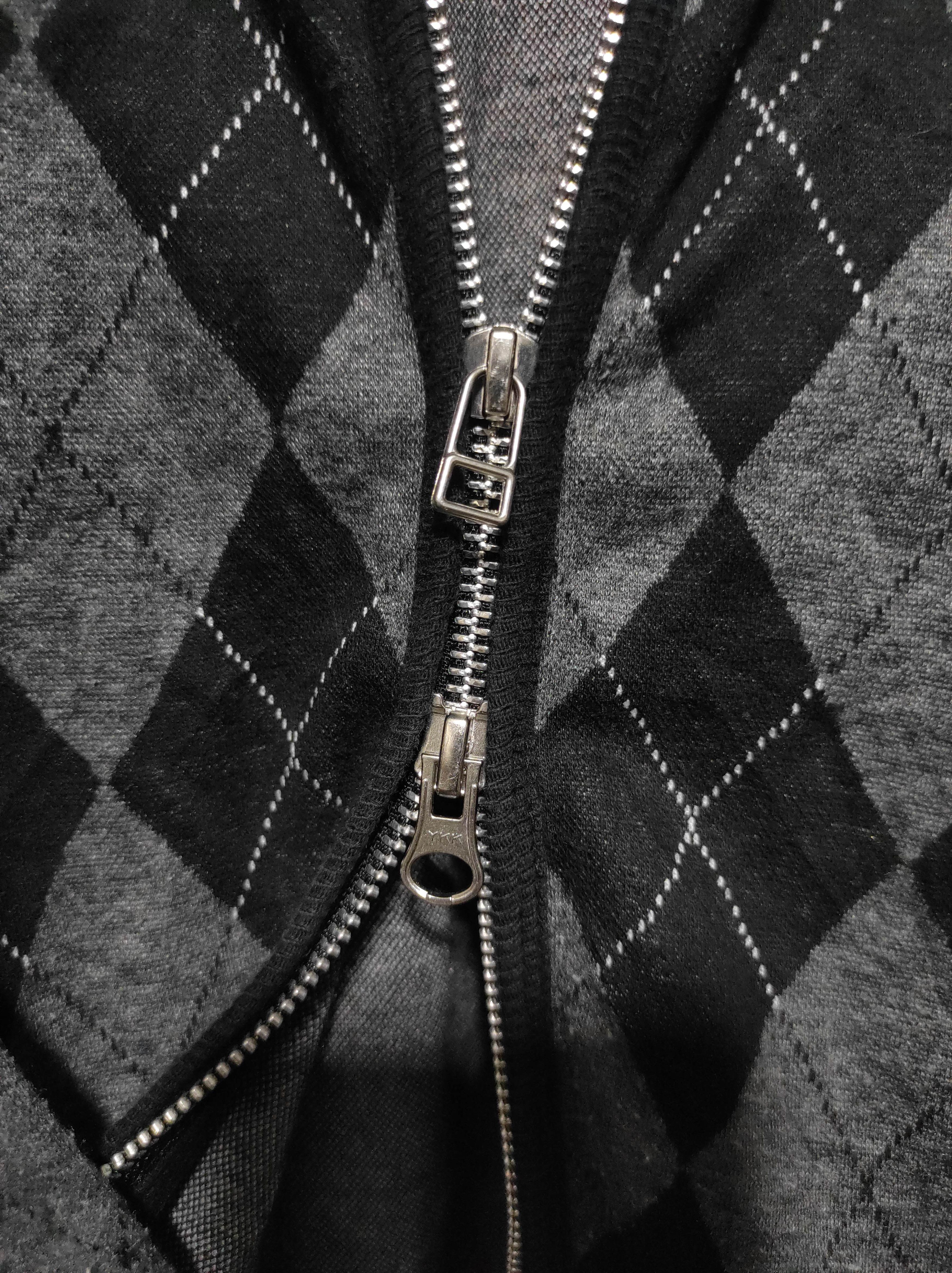 Hysteric Glamour Plus One Plaid Double Zipper Fur Hoodie LGB style Size US M / EU 48-50 / 2 - 2 Thumbnail