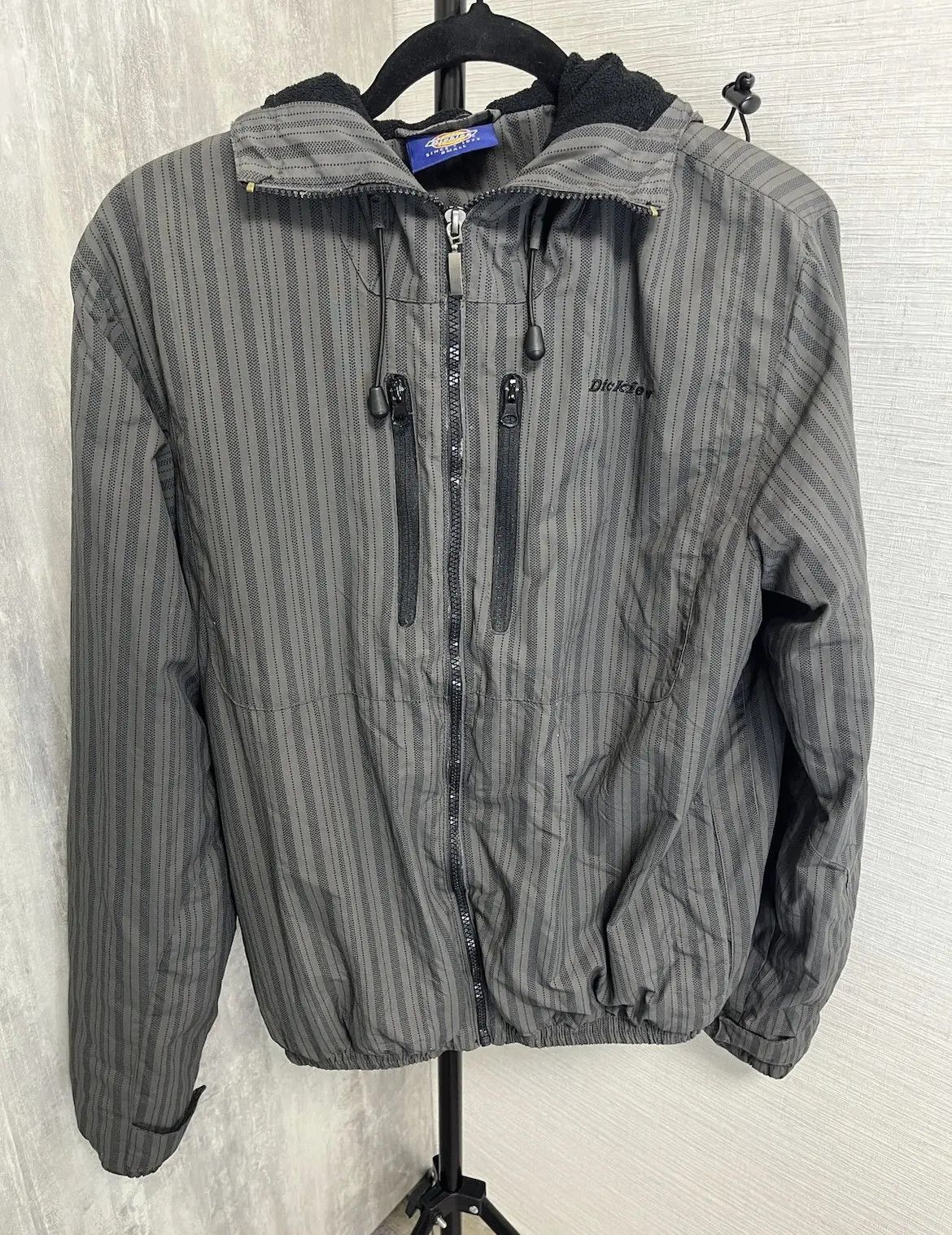 Dickies Vintage Dickies Hooded Jacket Small Full Zip Fleece Workwear Size US S / EU 44-46 / 1 - 1 Thumbnail