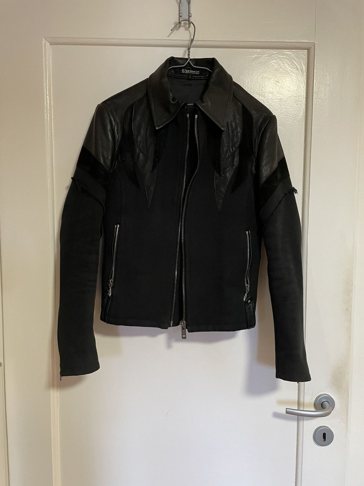 5351 POUR LES HOMMES 5351 POUR LES HOMMES Denim Jacket Black Size US S / EU 44-46 / 1 - 1 Thumbnail