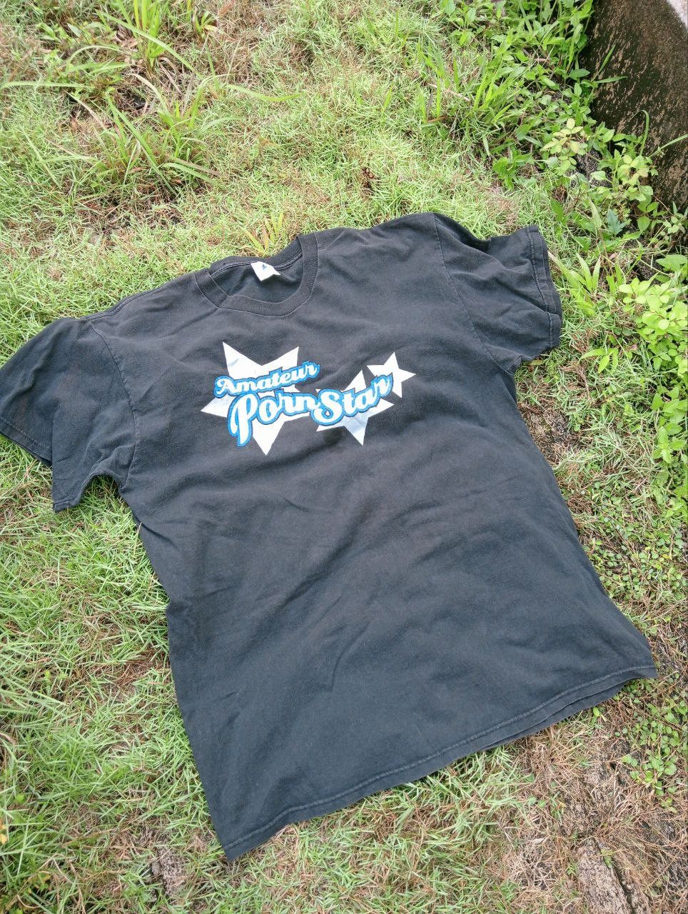 Vintage VINTAGE AMATEUR PORNSTAR TEES - SIZE XL Size US XL / EU 56 / 4 - 3 Thumbnail