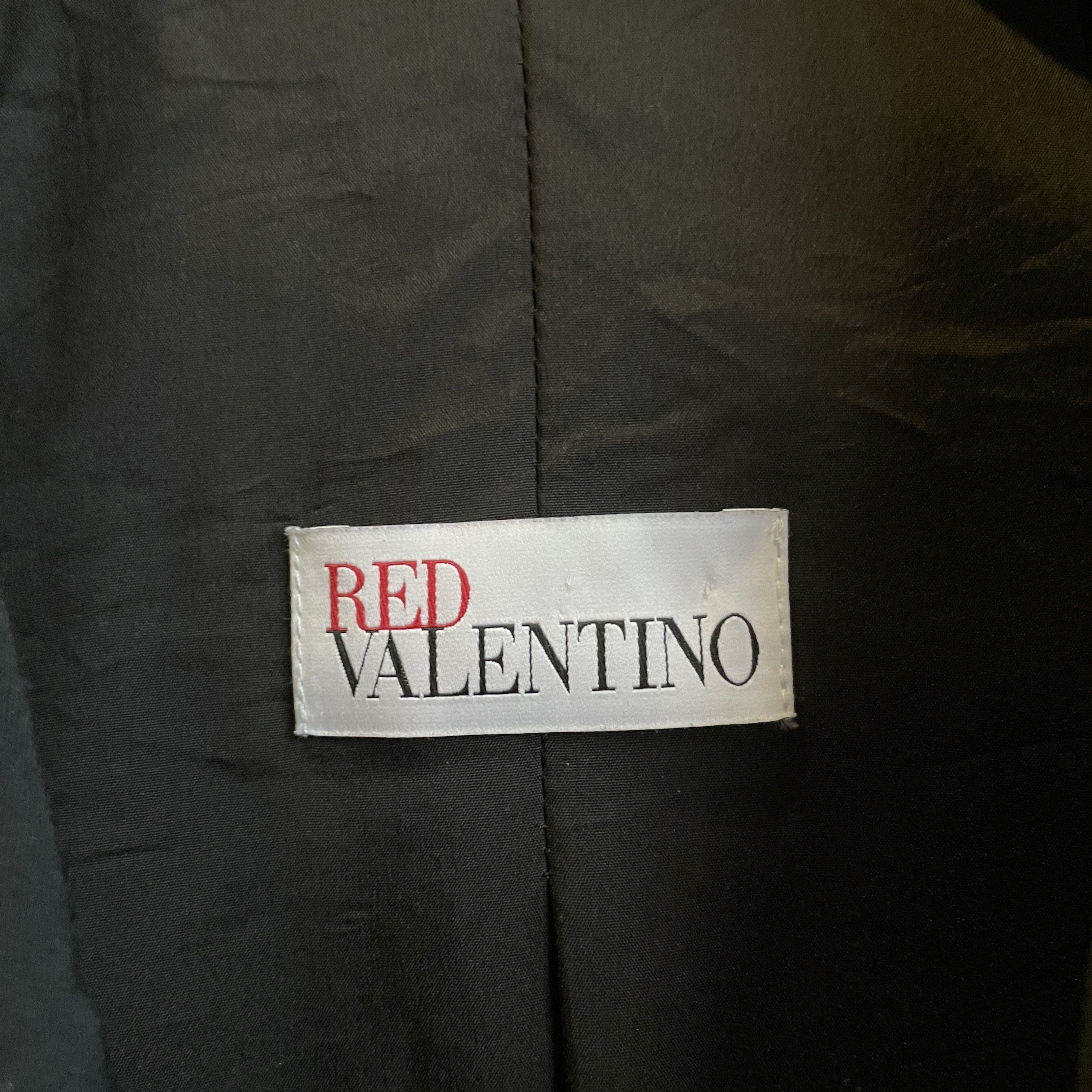 RED Valentino RED Valentino Womens Viscose Wool Blazer Size EUR 40 Size S / US 4 / IT 40 - 7 Thumbnail