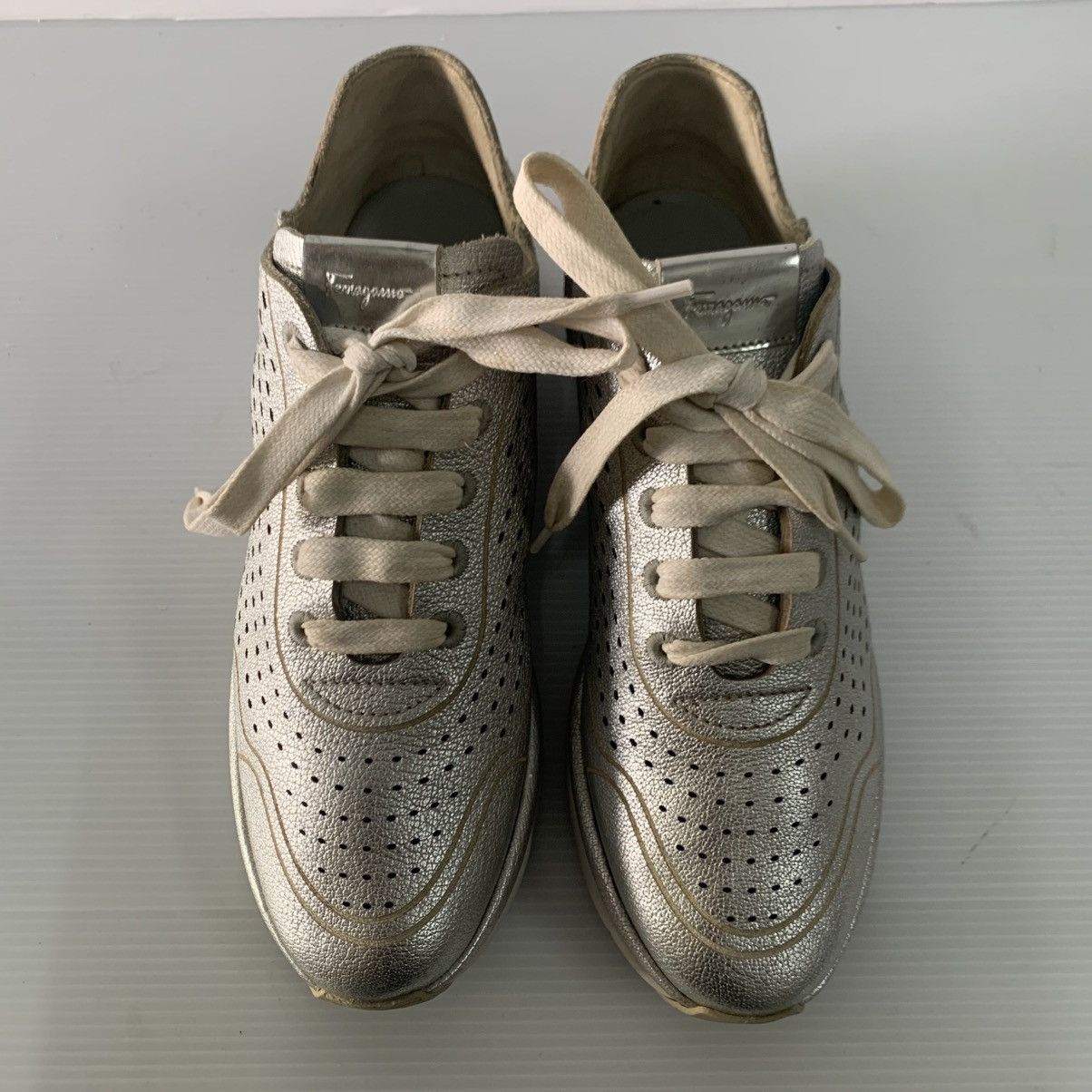 Salvatore Ferragamo Salvatore Ferragamo Leather Shoes Size US 8.5 / IT 38.5 - 4 Thumbnail