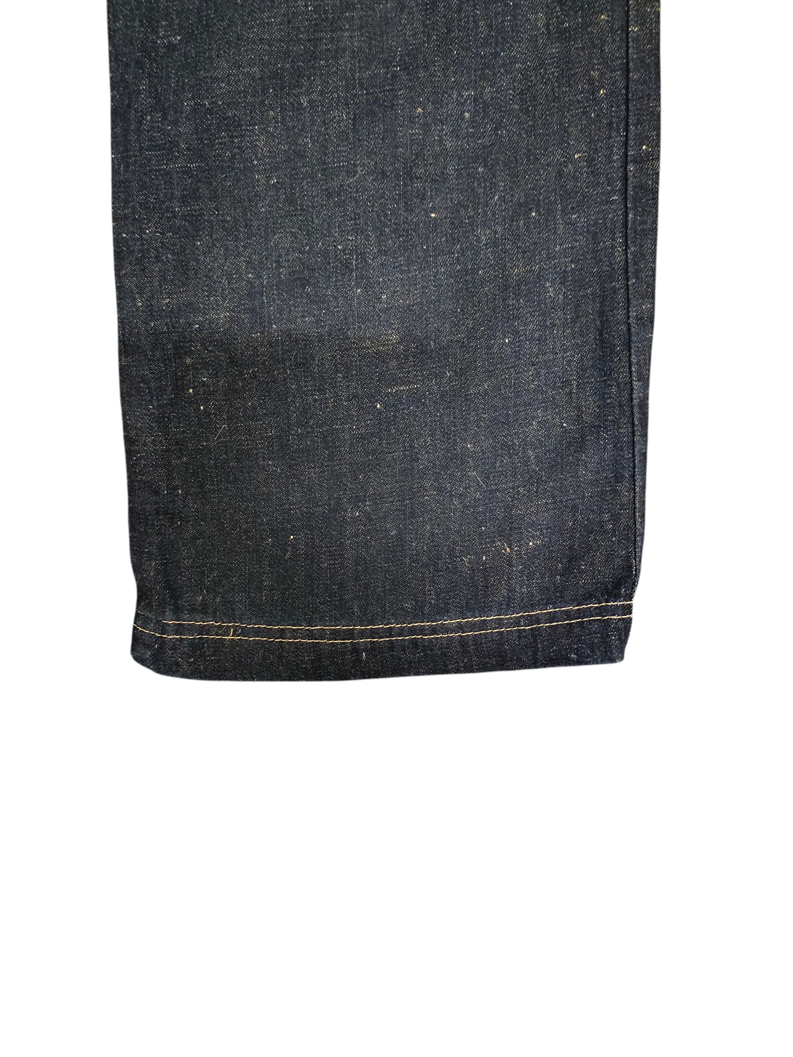 Kapital Vintage 90s Braga Japan Indigo Loose Wide Relaxed Pants Size US 26 / EU 42 - 5 Thumbnail