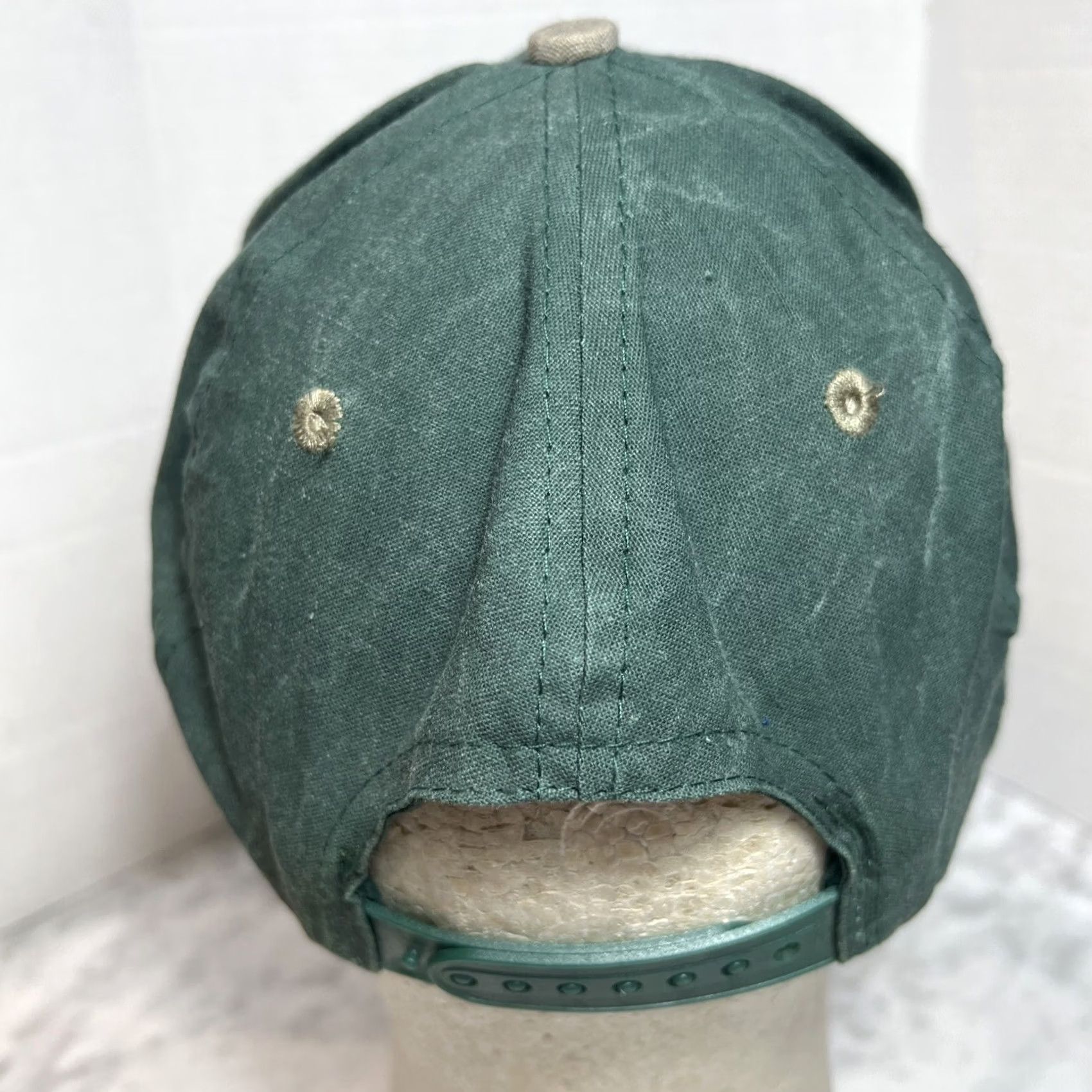 Katin VINTAGE Kati Sportswear North Dakota Roughrider Country Hat Adjustable Snapback Green Outdoor Men Size ONE SIZE - 6 Thumbnail