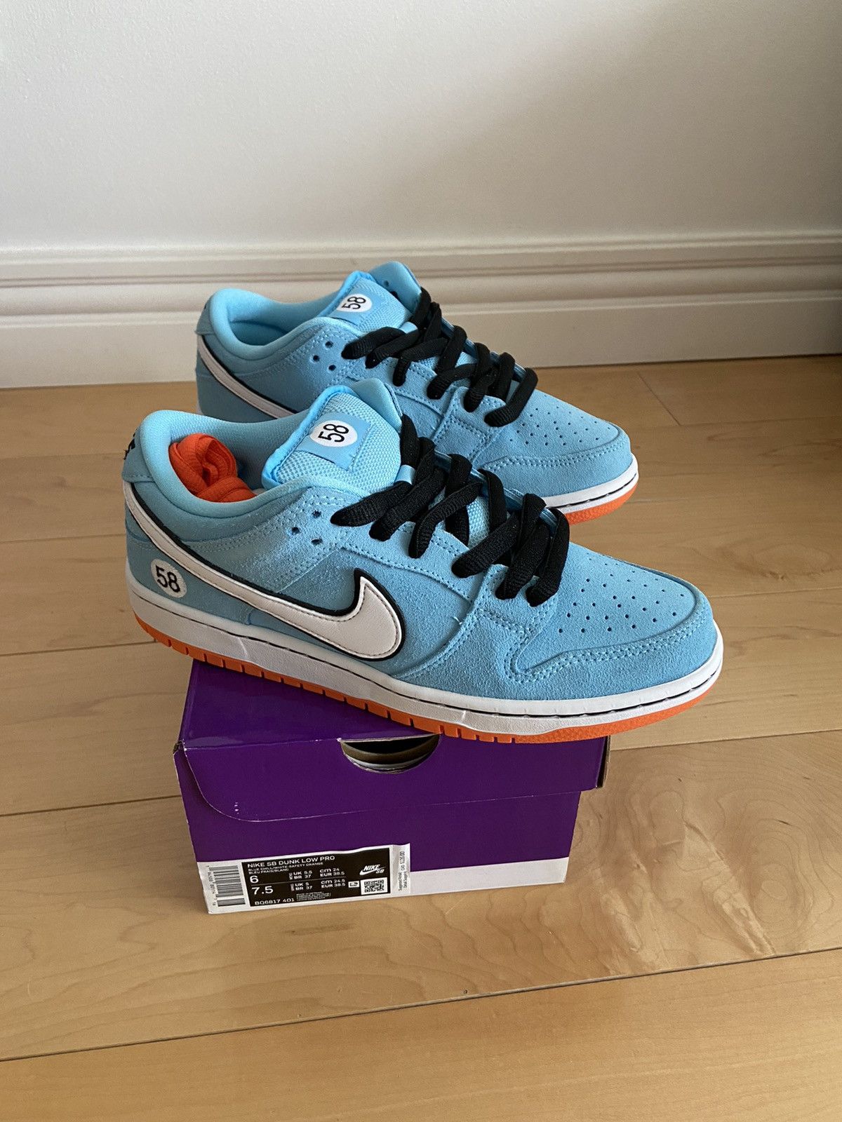 Nike DS Nike SB Dunk Low Pro Club 58 Gulf | Grailed