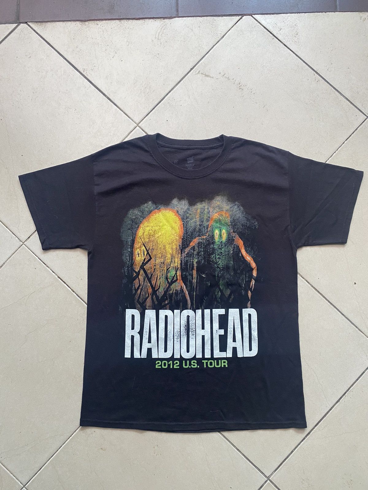 Band Tees RARE Radiohead 2012 US tour tee Size US M / EU 48-50 / 2 - 1 Thumbnail