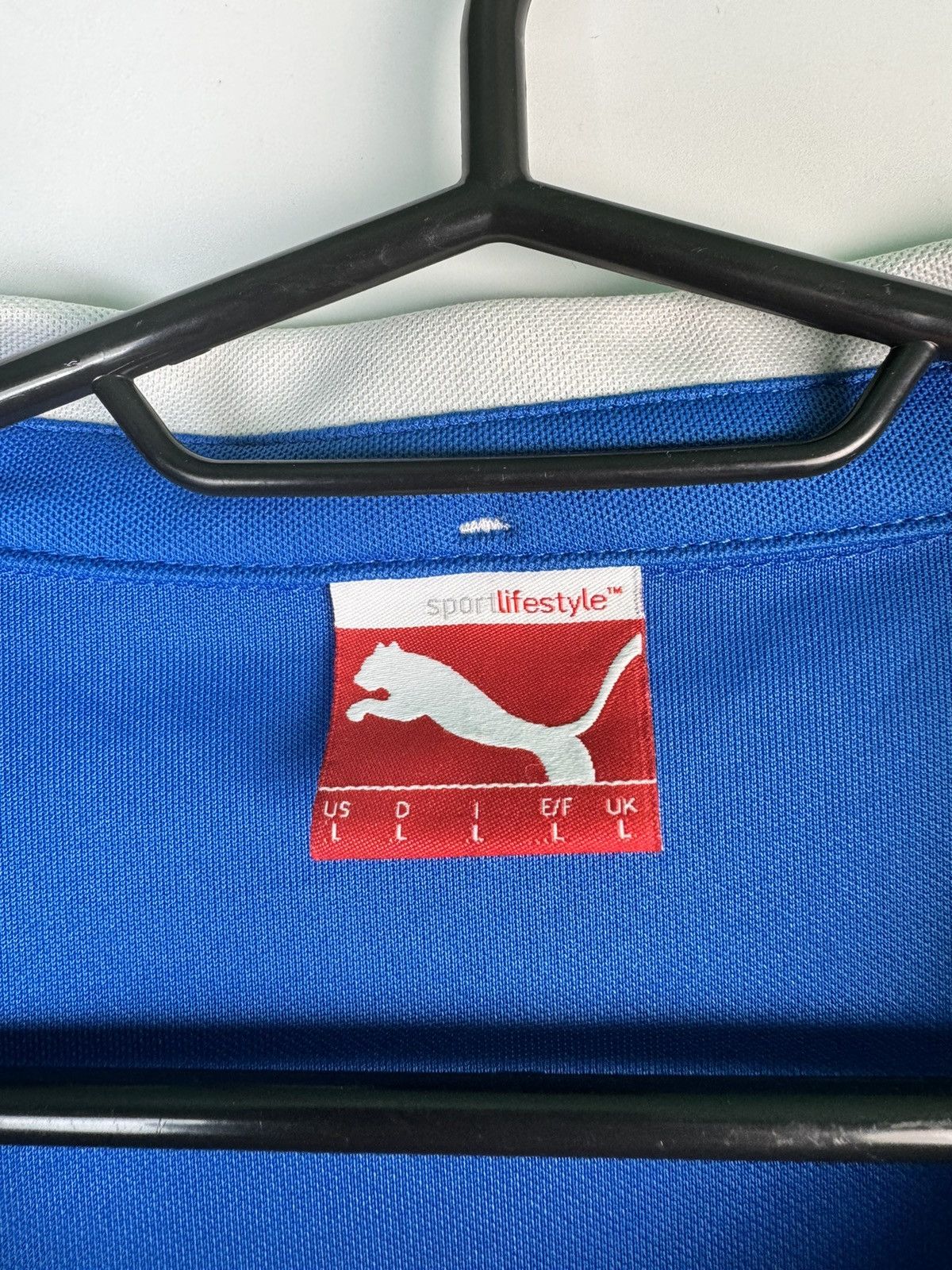 Puma 2014-15 Rangers Puma Home Shirt L Authentic rare shirt Size US L / EU 52-54 / 3 - 3 Thumbnail